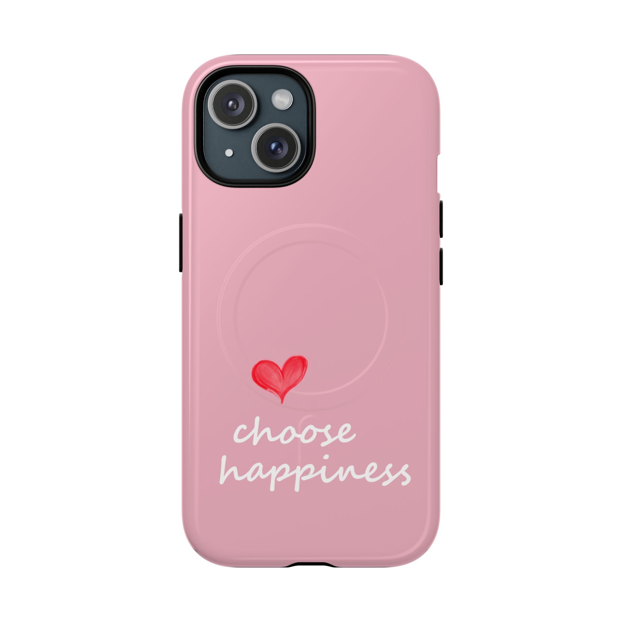 Soft Energy Tough Magnetic Phone Case — Protective Pink MagSafe-Compatible Case