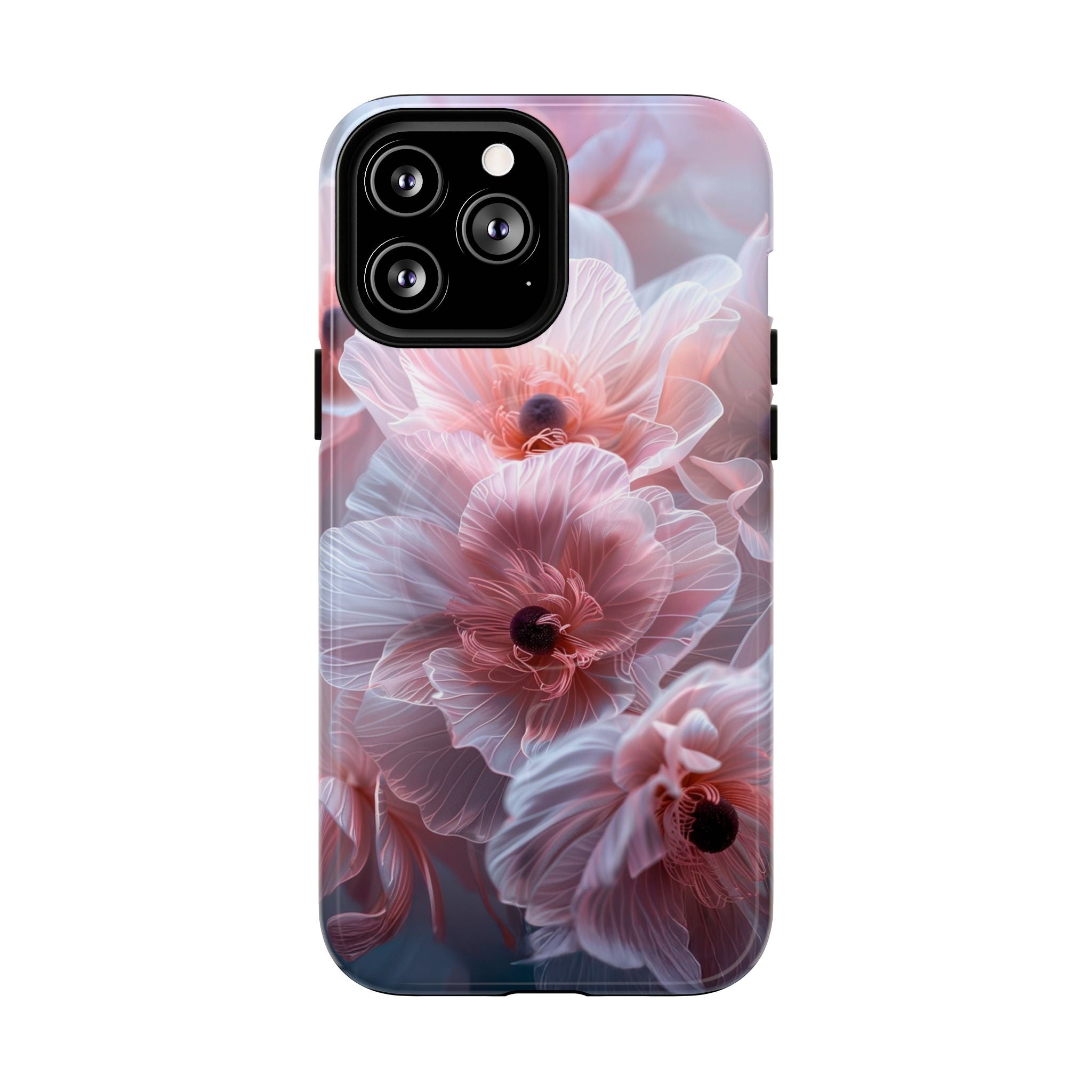 Floral Dream Tough Magnetic Phone Case — Pink Soft Petal Design