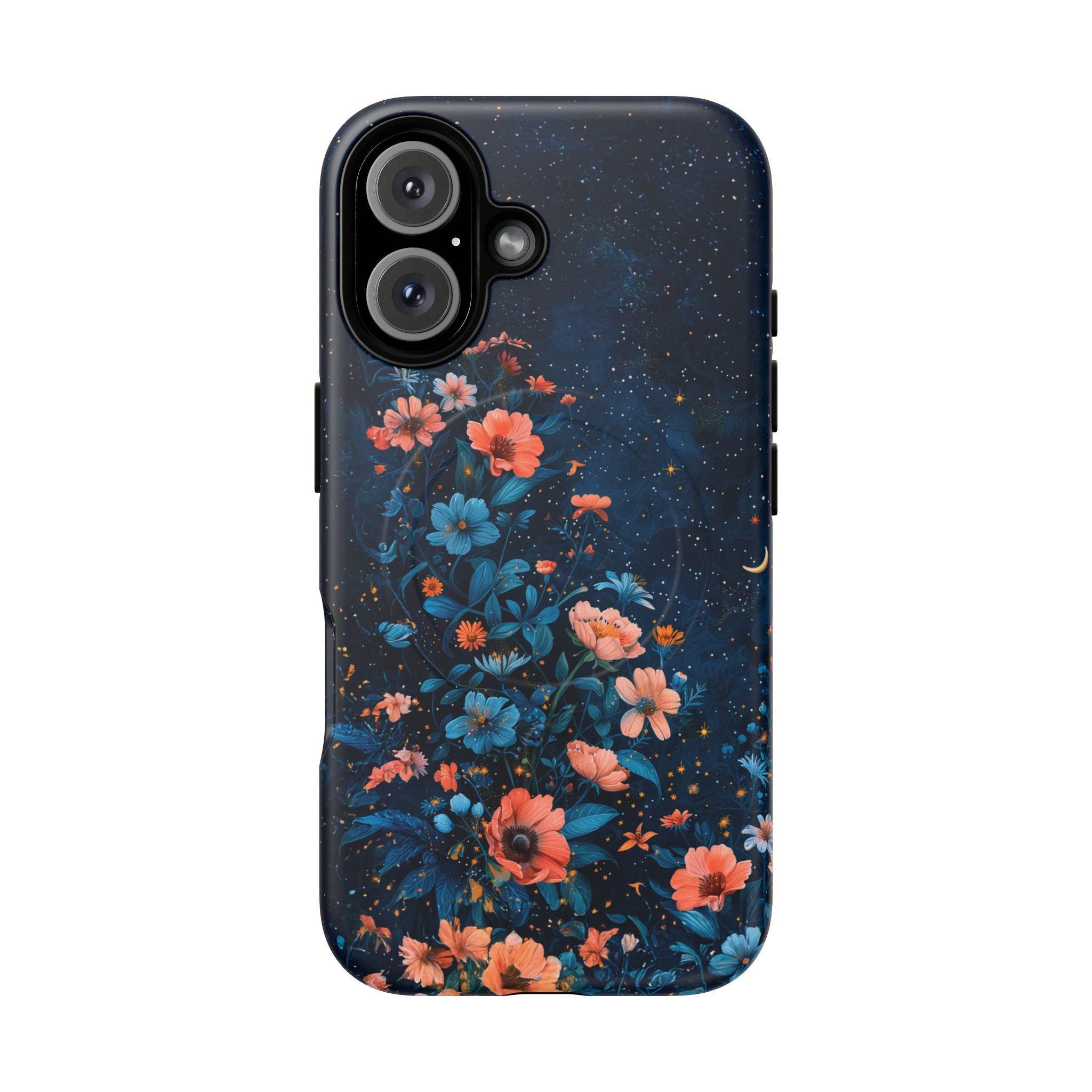 Floral Night Sky Tough Magnetic Phone Case