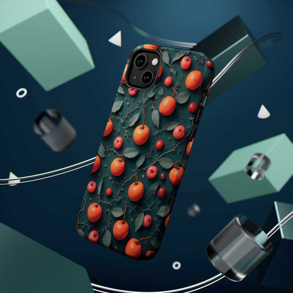 Phone Case – Orange Orchard Magnetic Impact‑Resistant Design