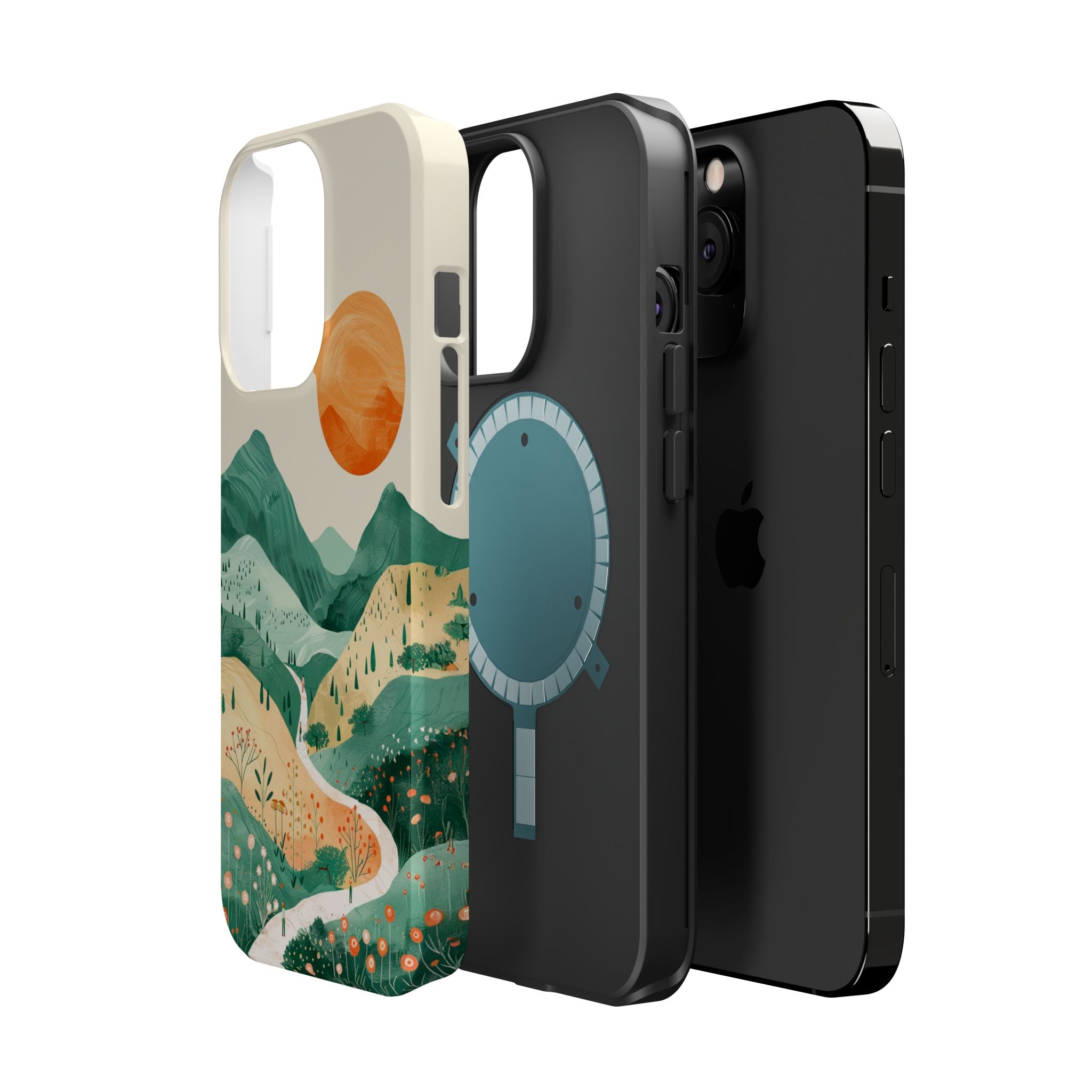 Sunrise Mountain Landscape