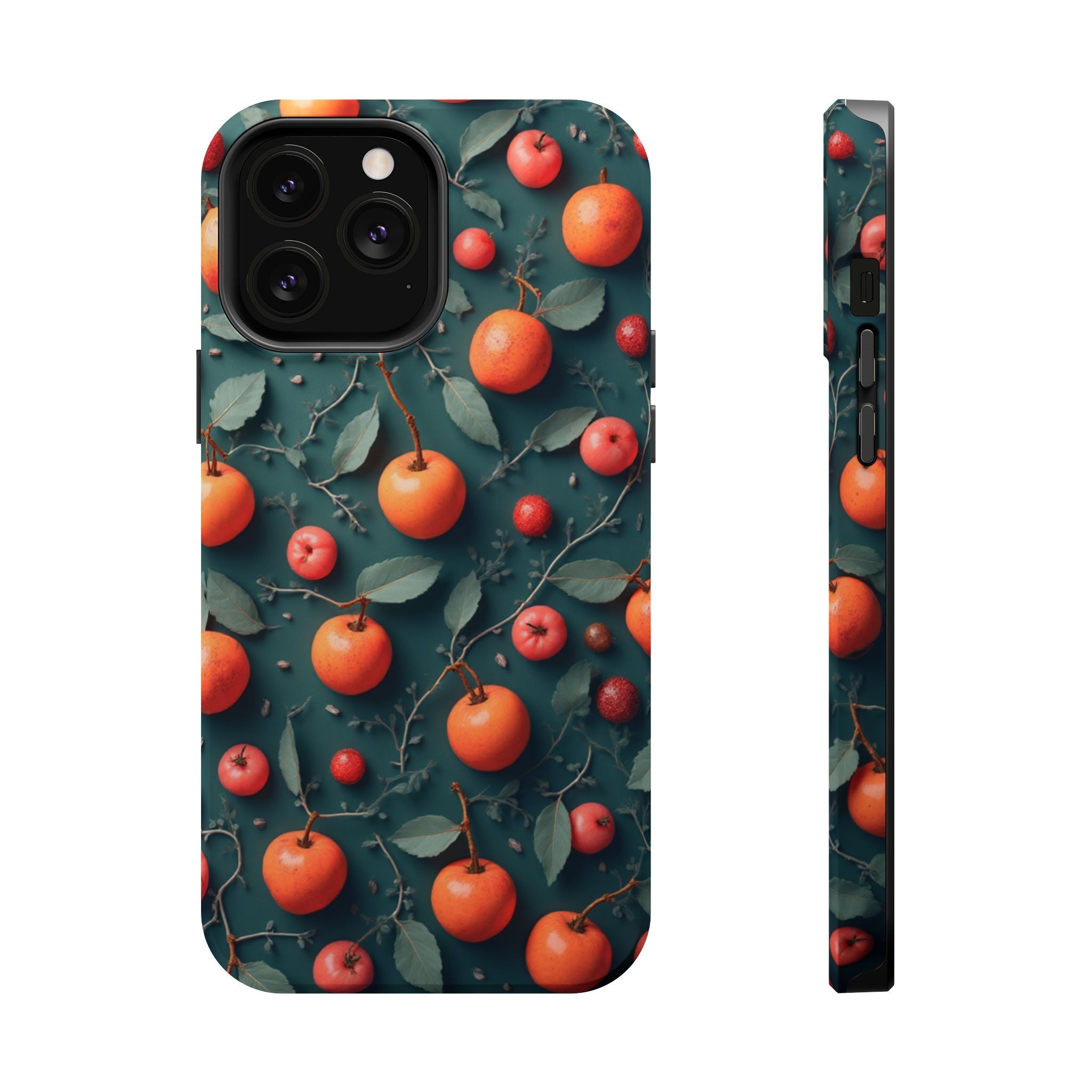 Phone Case – Orange Orchard Magnetic Impact‑Resistant Design