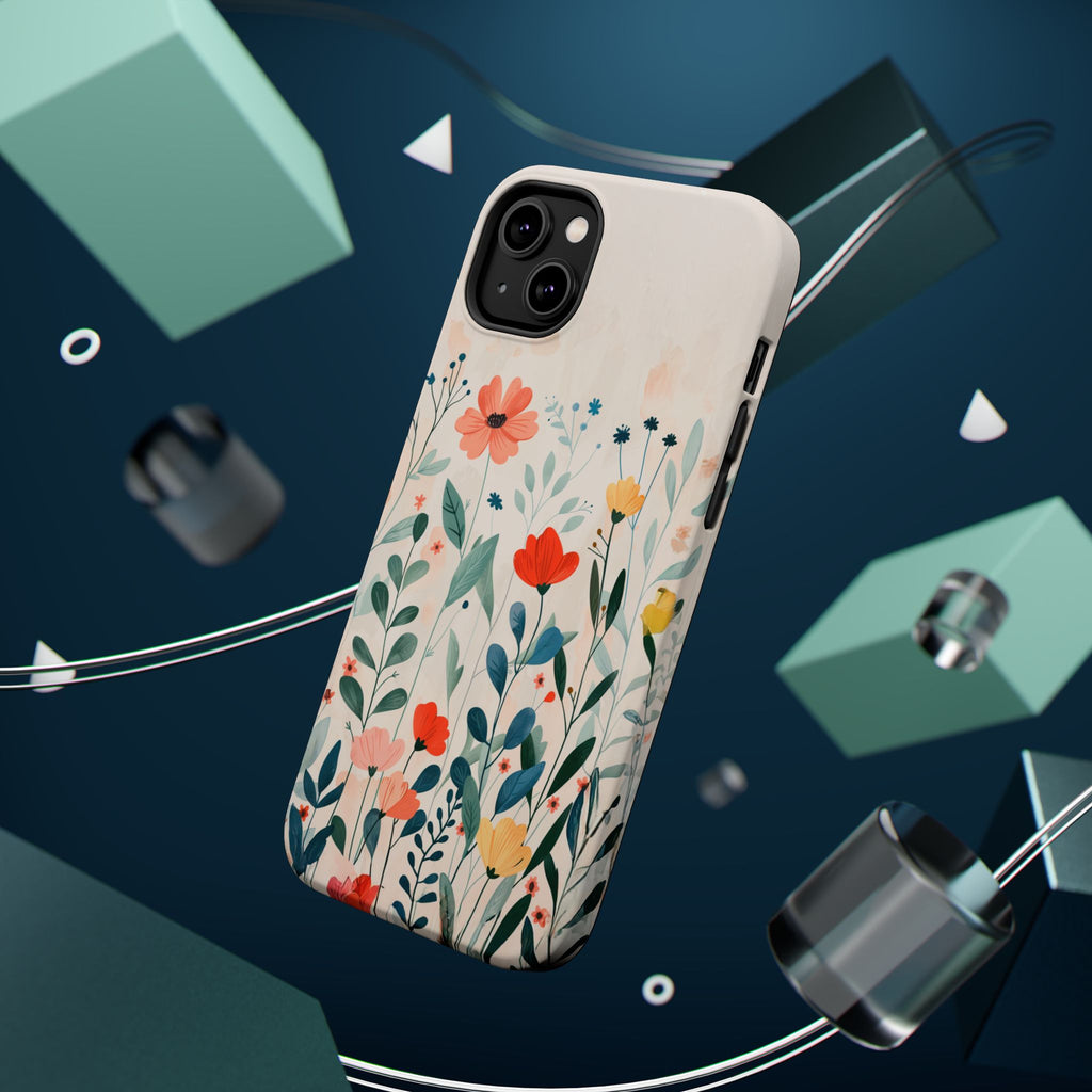 Floral Garden Magnetic Impact-Resistant Phone Case