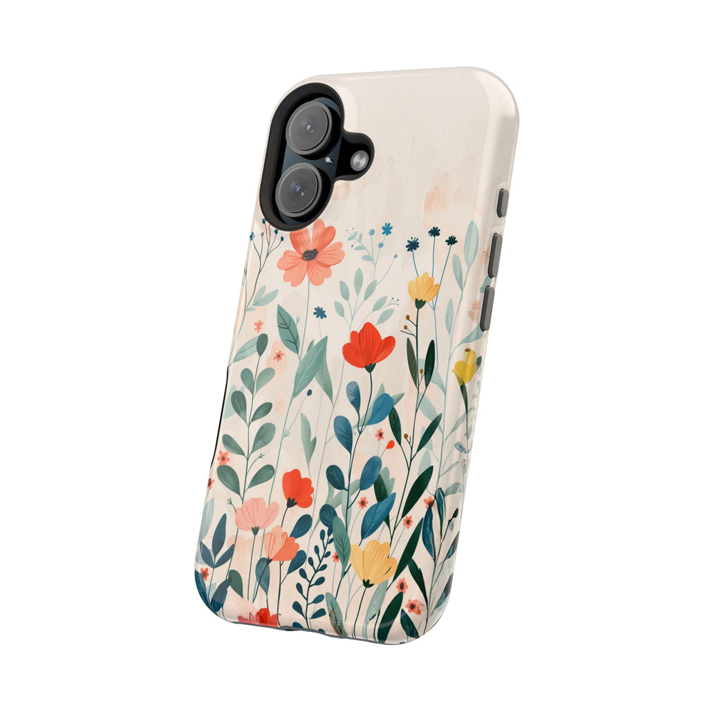 Floral Garden Magnetic Impact-Resistant Phone Case