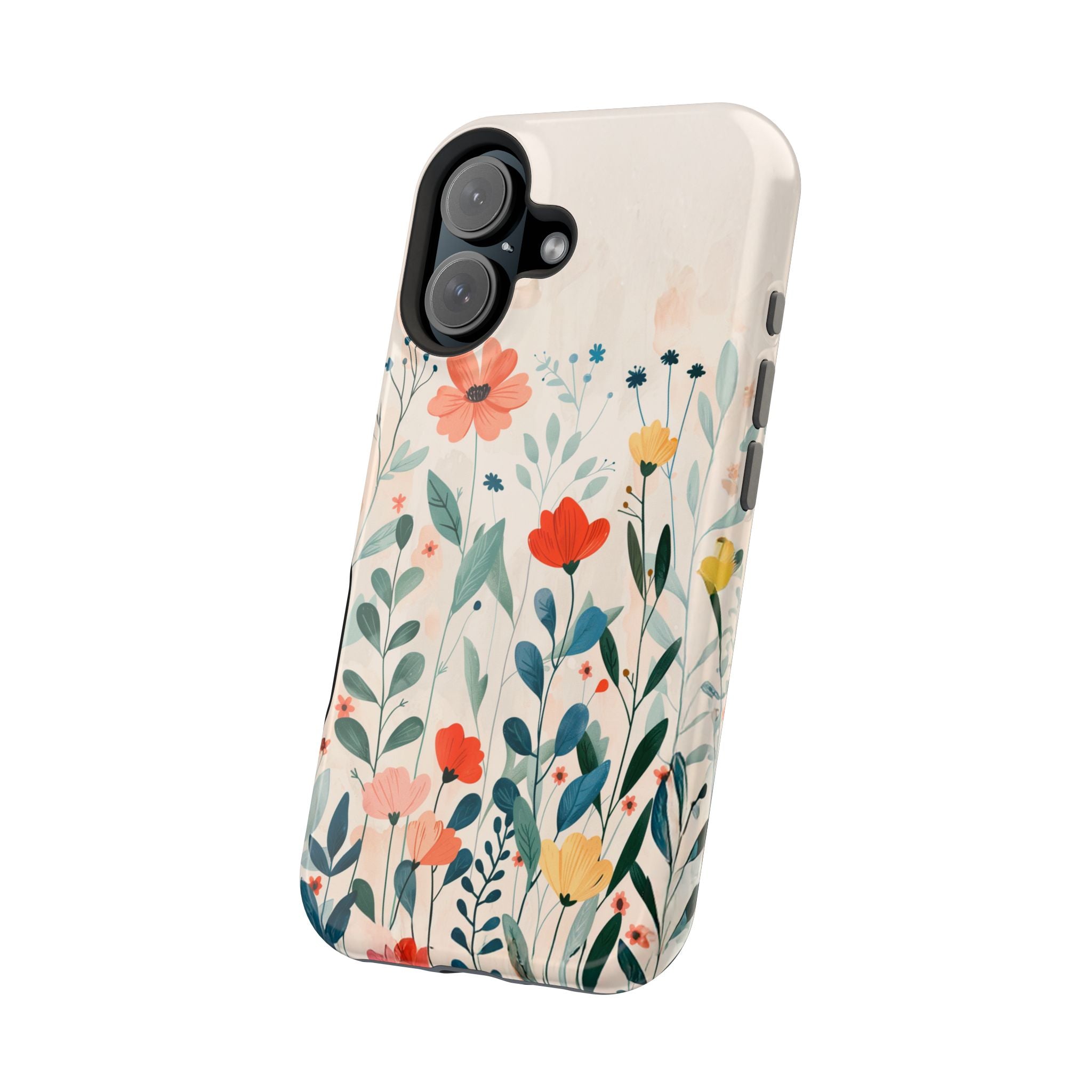 Floral Garden Magnetic Impact-Resistant Phone Case