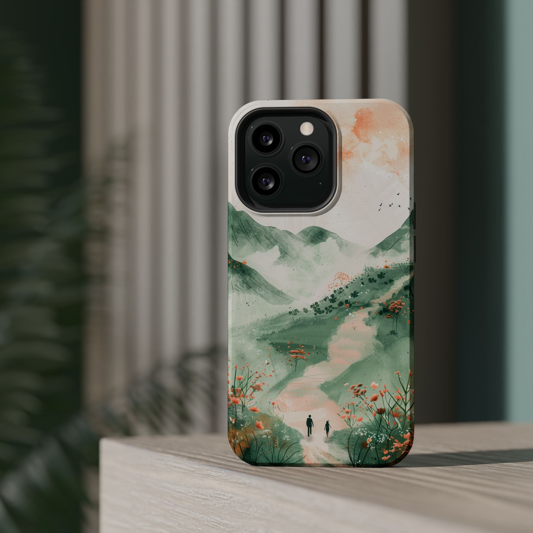 Misty Mountain Landscape