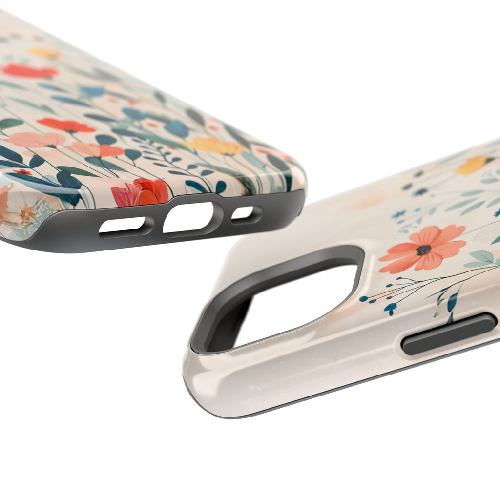 Floral Garden Magnetic Impact-Resistant Phone Case