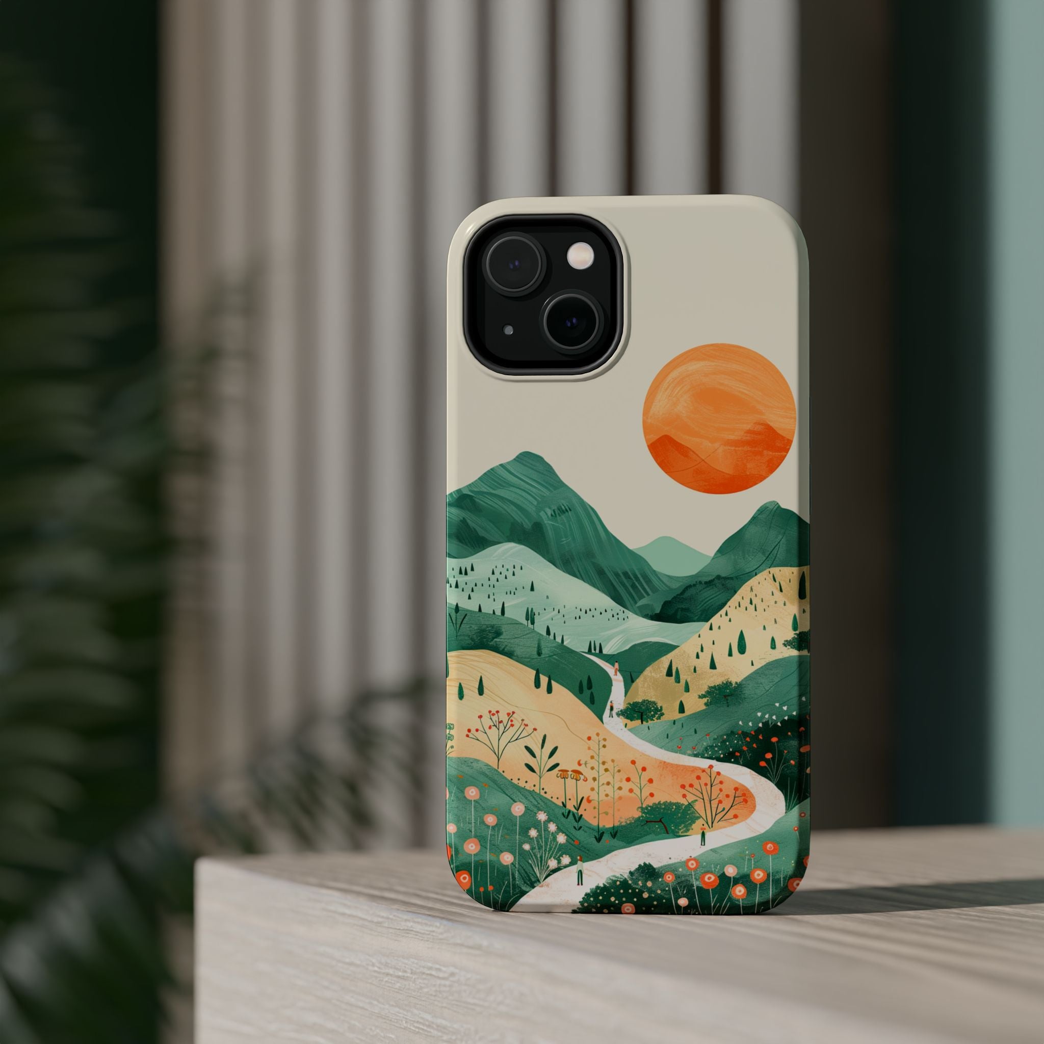 Sunrise Mountain Landscape