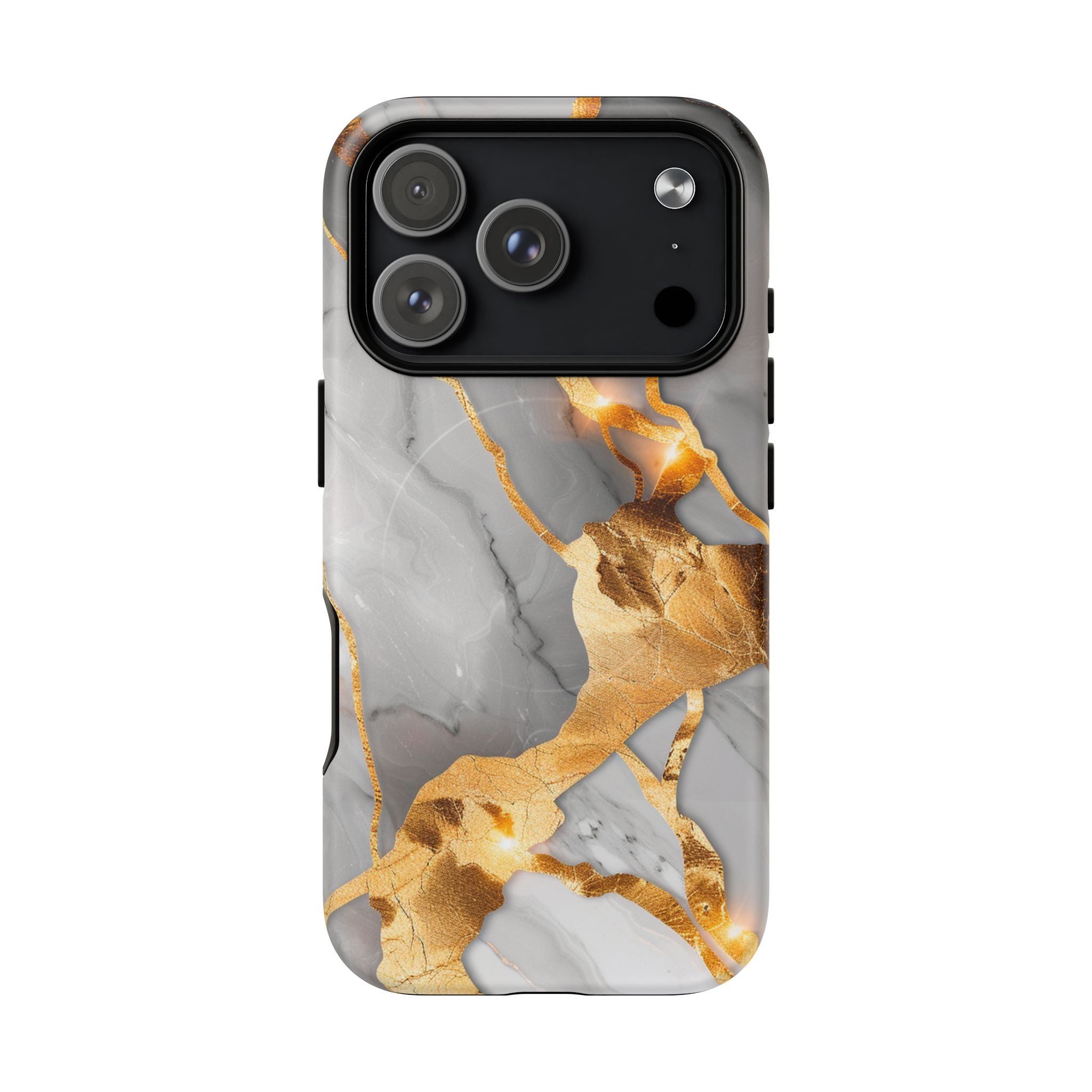Marble Gold Vein Tough Magnetic Phone Case