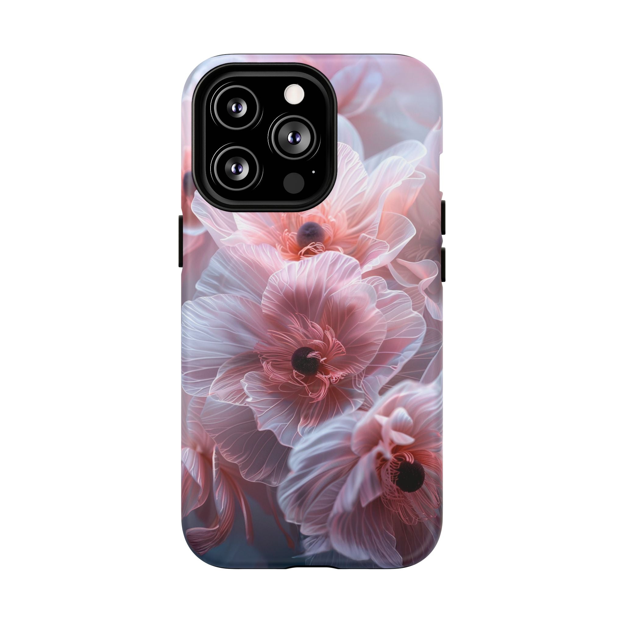 Floral Dream Tough Magnetic Phone Case — Pink Soft Petal Design