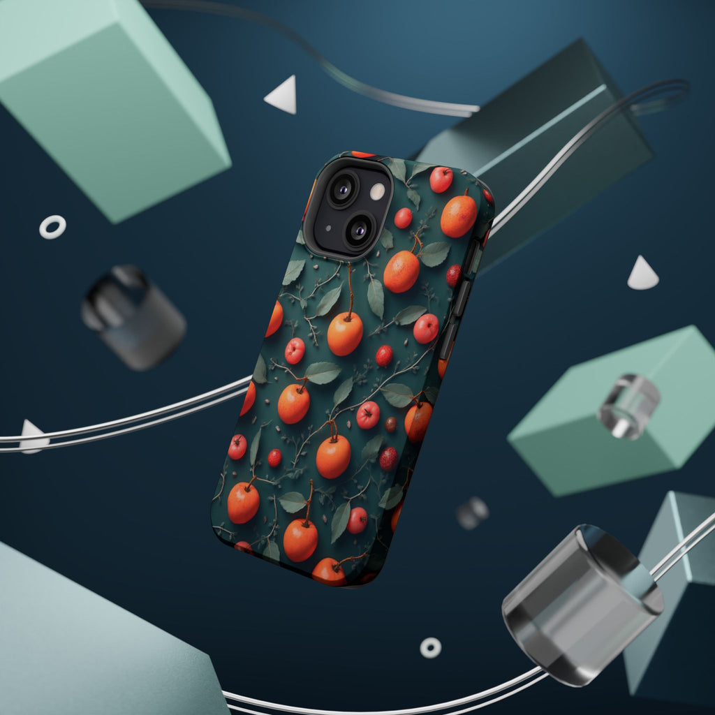 Phone Case – Orange Orchard Magnetic Impact‑Resistant Design