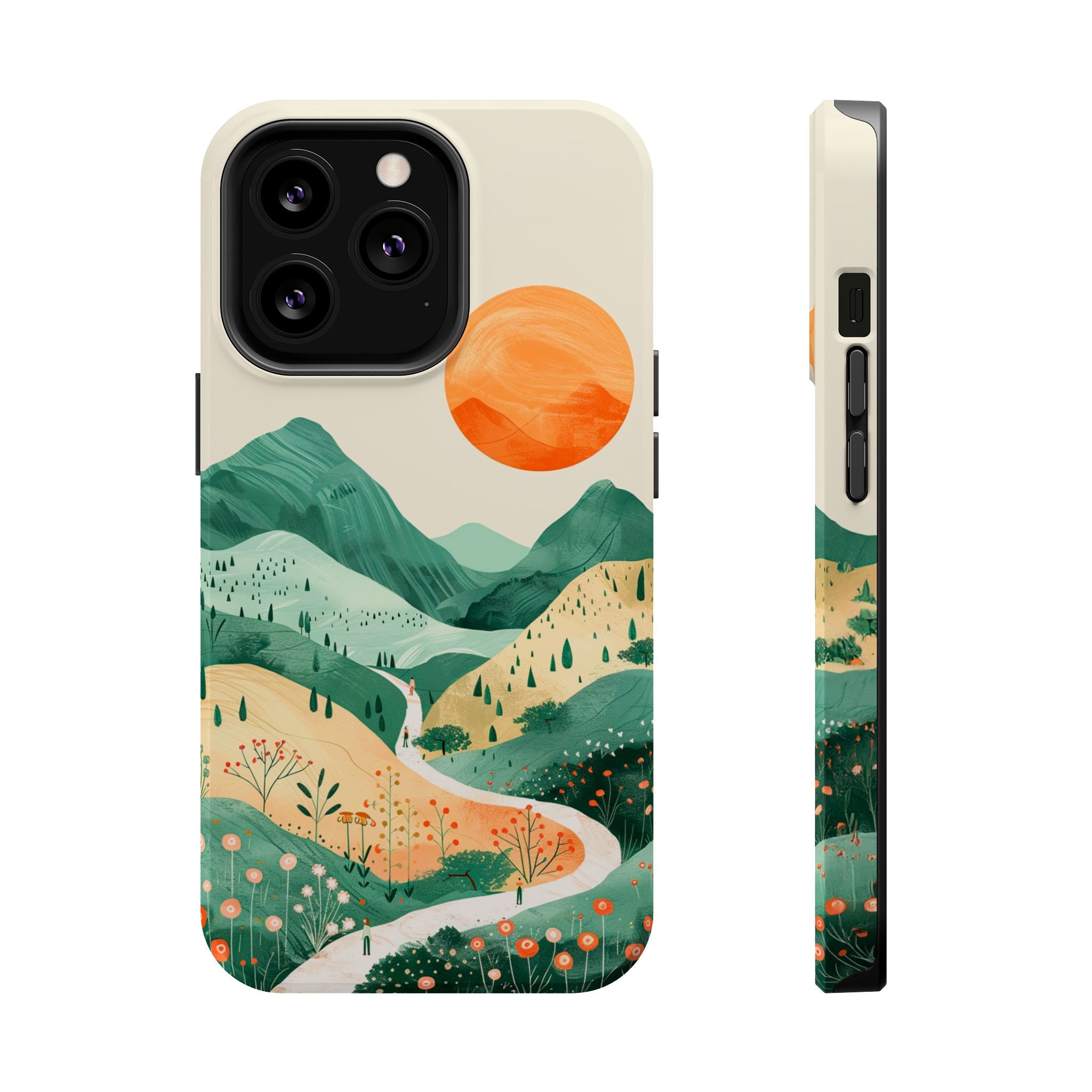 Sunrise Mountain Landscape