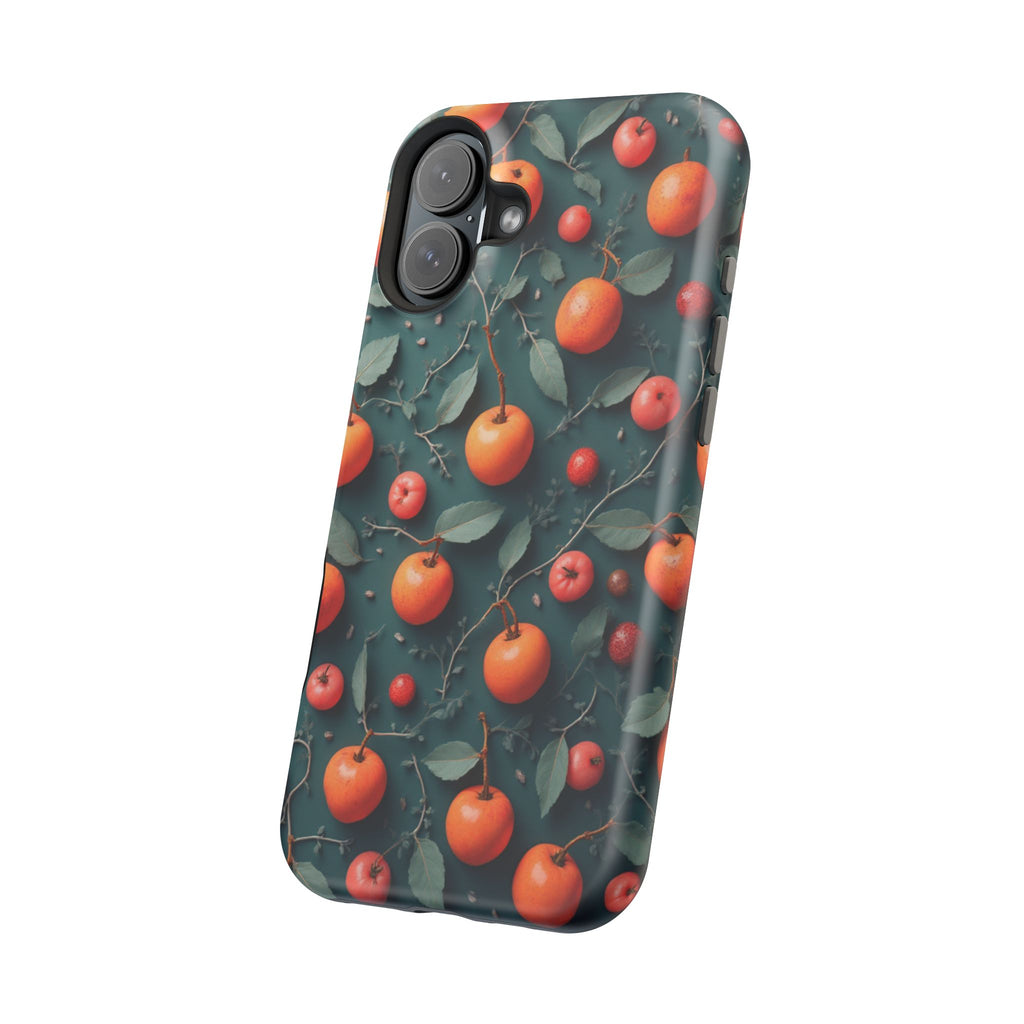 Phone Case – Orange Orchard Magnetic Impact‑Resistant Design