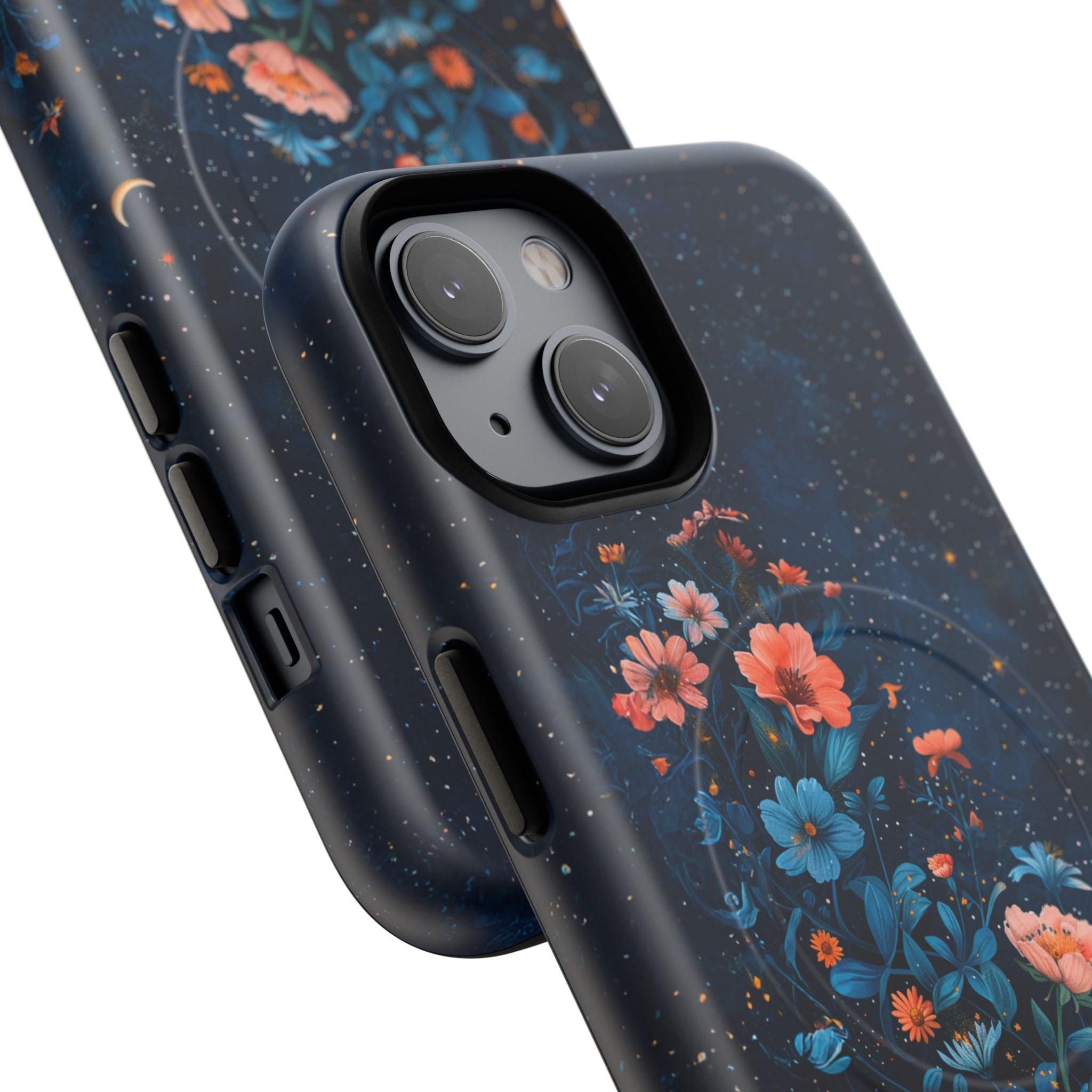 Floral Night Sky Tough Magnetic Phone Case