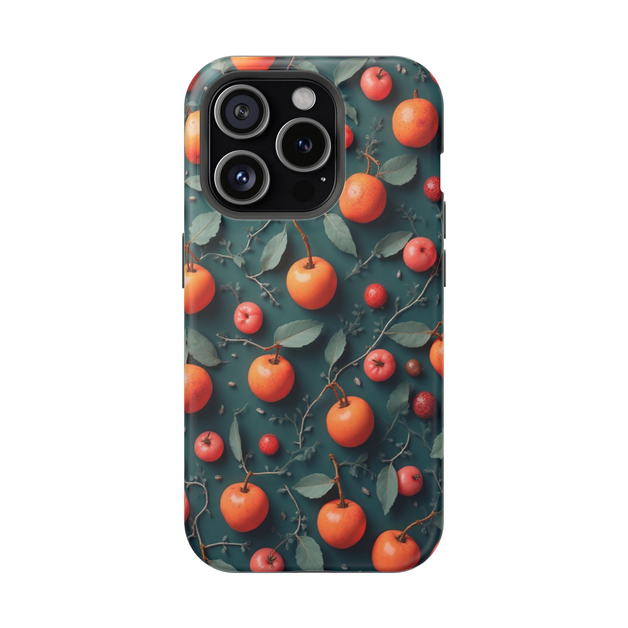 Phone Case – Orange Orchard Magnetic Impact‑Resistant Design