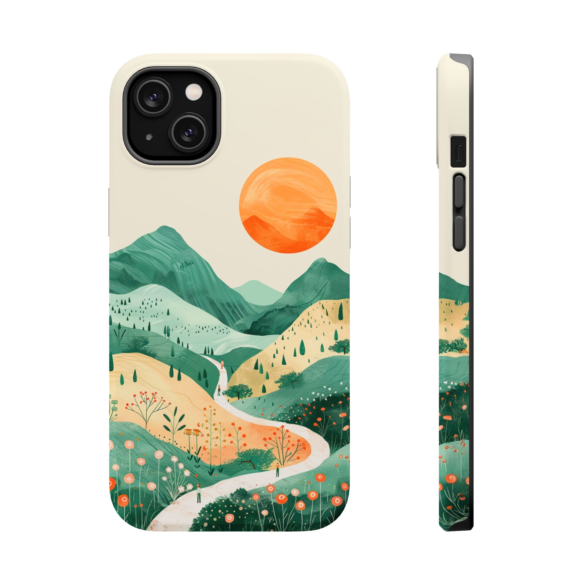 Sunrise Mountain Landscape