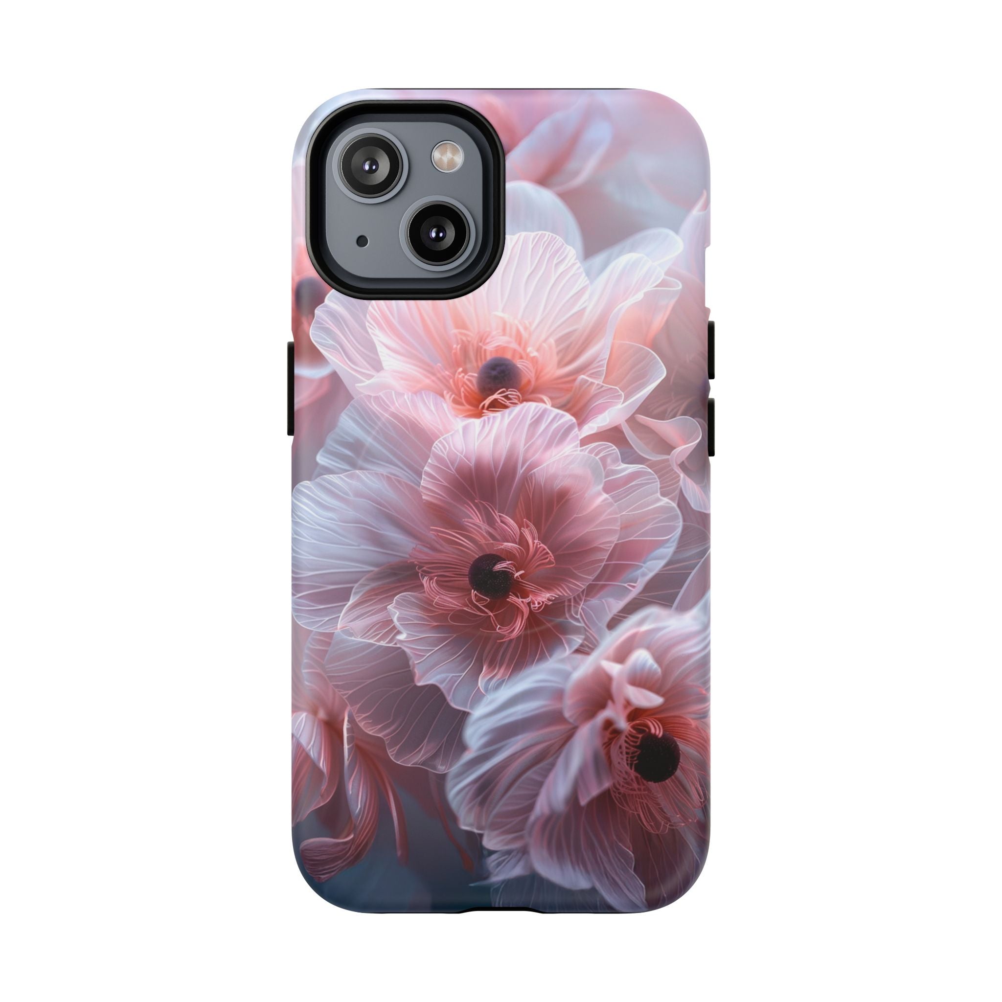 Floral Dream Tough Magnetic Phone Case — Pink Soft Petal Design