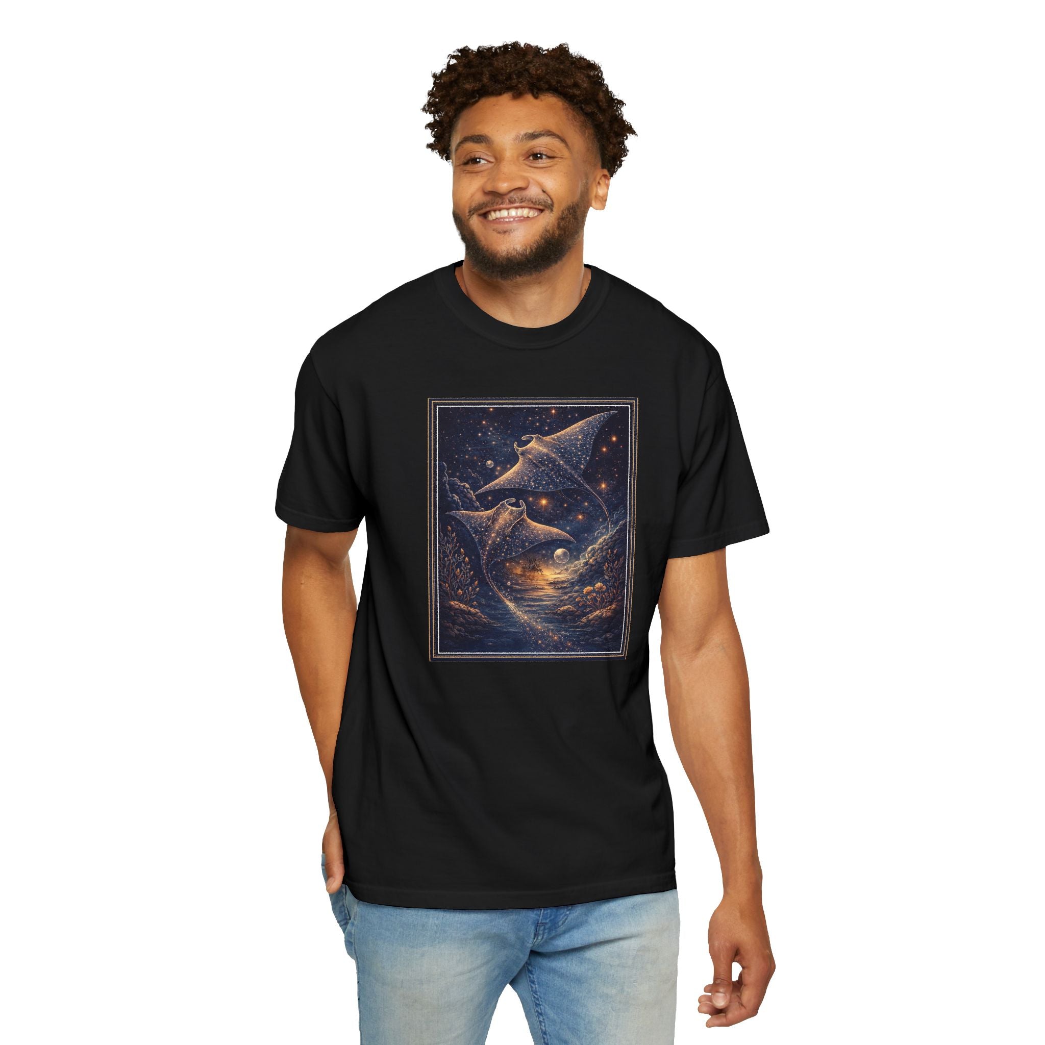 Dolphins T-Shirt — Ocean Night Tee