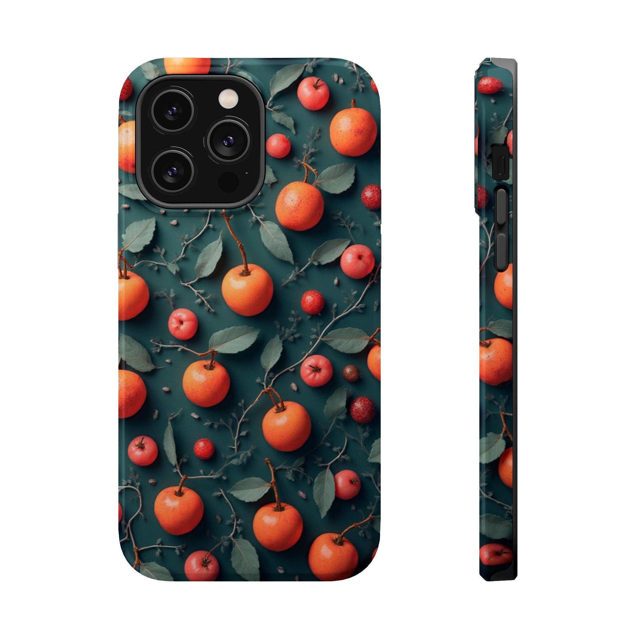 Phone Case – Orange Orchard Magnetic Impact‑Resistant Design