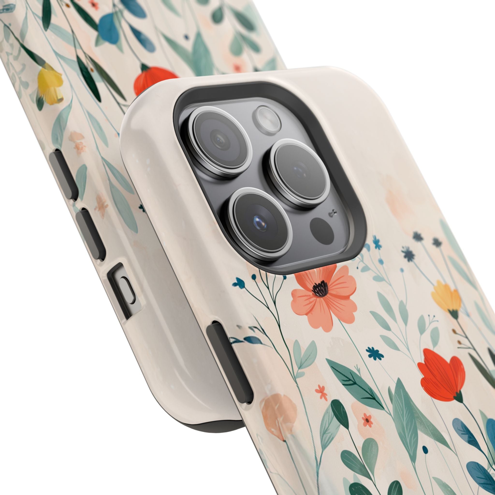 Floral Garden Magnetic Impact-Resistant Phone Case