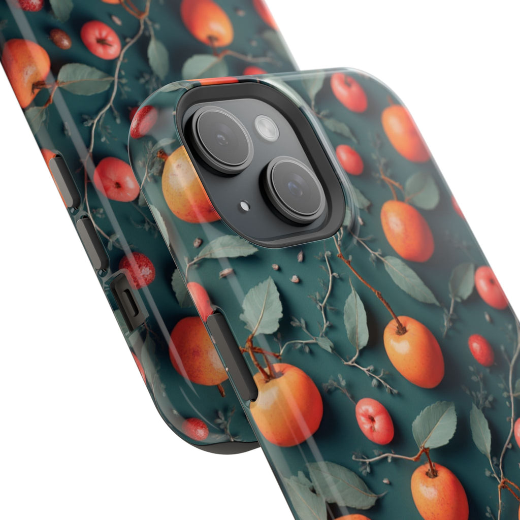 Phone Case – Orange Orchard Magnetic Impact‑Resistant Design