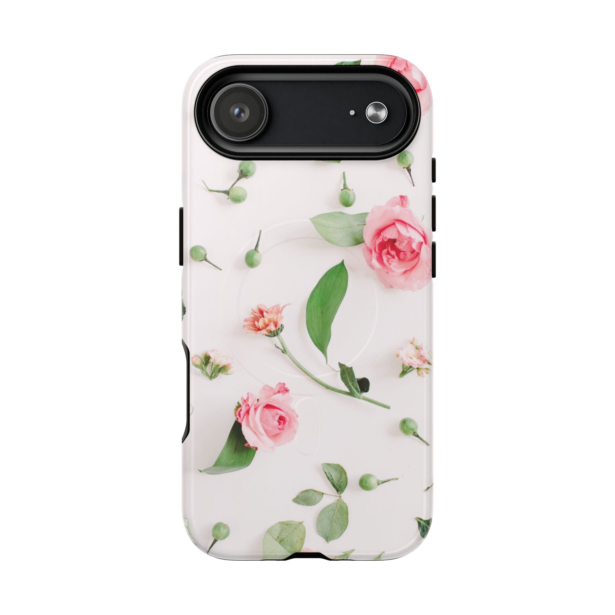 Floral Rose Tough Magnetic Phone Case