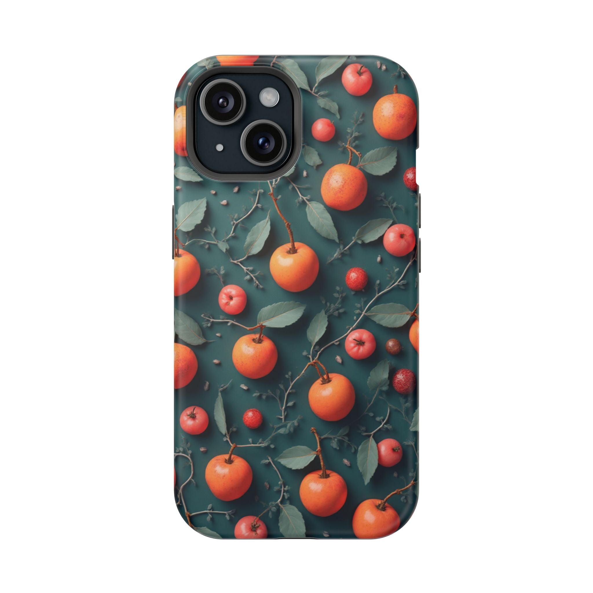 Phone Case – Orange Orchard Magnetic Impact‑Resistant Design