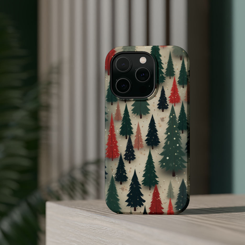 Christmas Forest Magnetic Impact-Resistant Phone Case