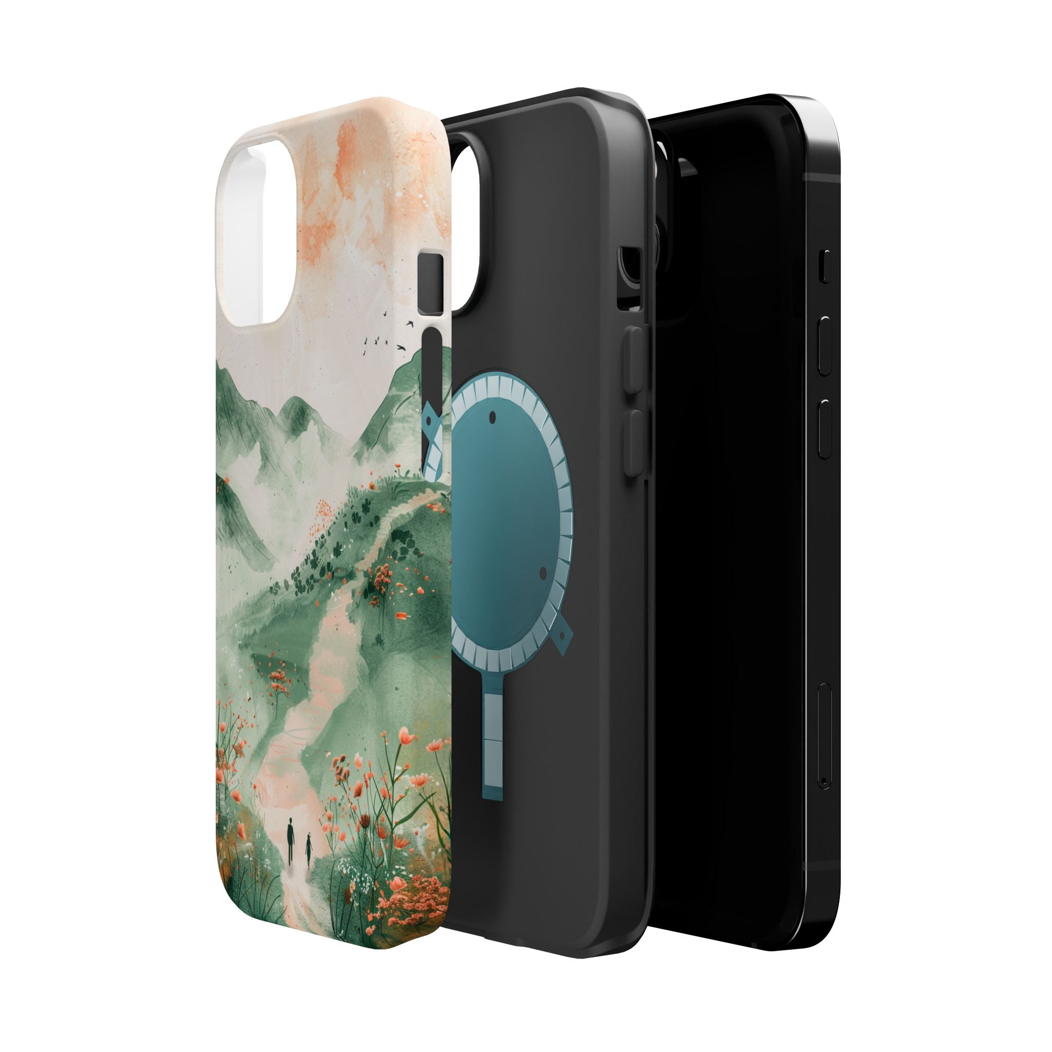 Misty Mountain Landscape