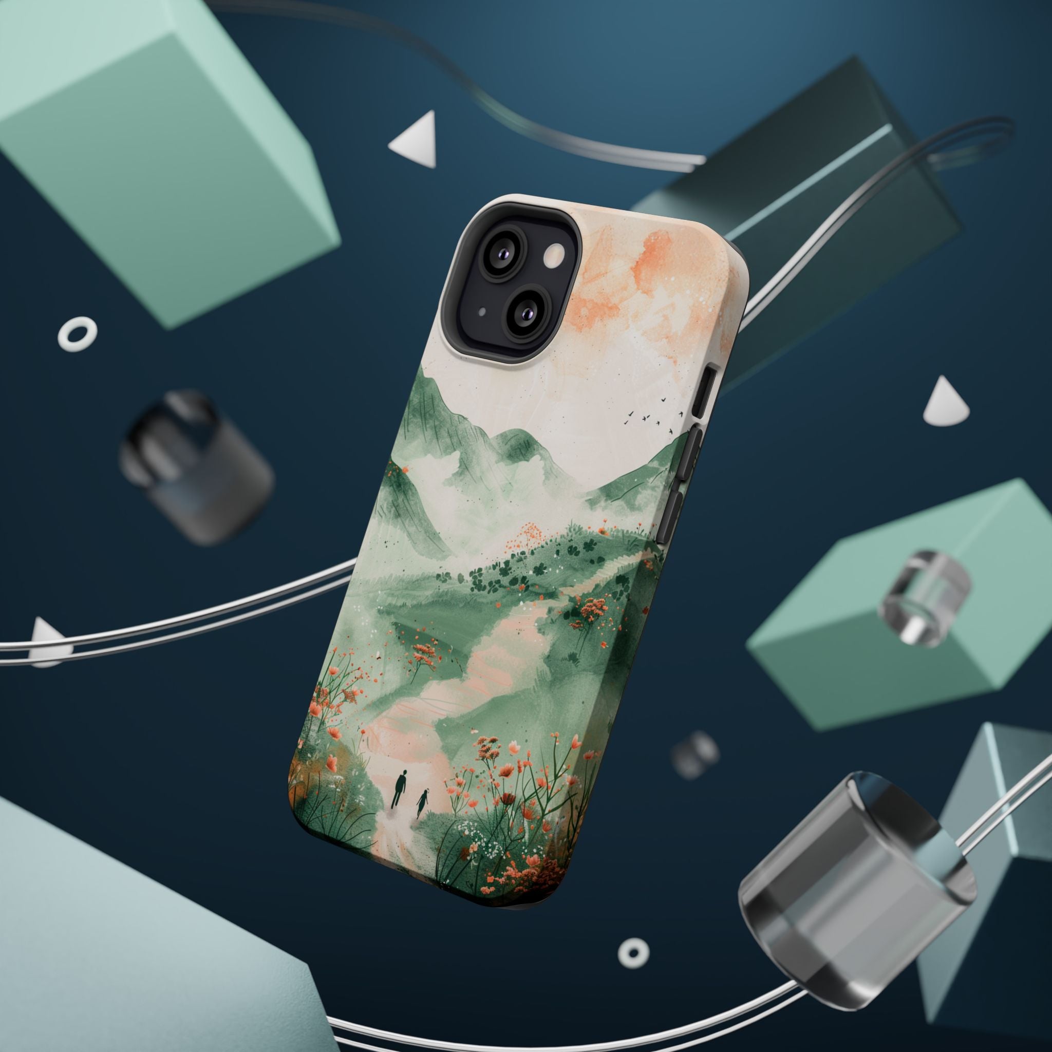 Misty Mountain Landscape