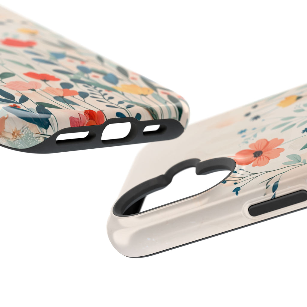 Floral Garden Magnetic Impact-Resistant Phone Case