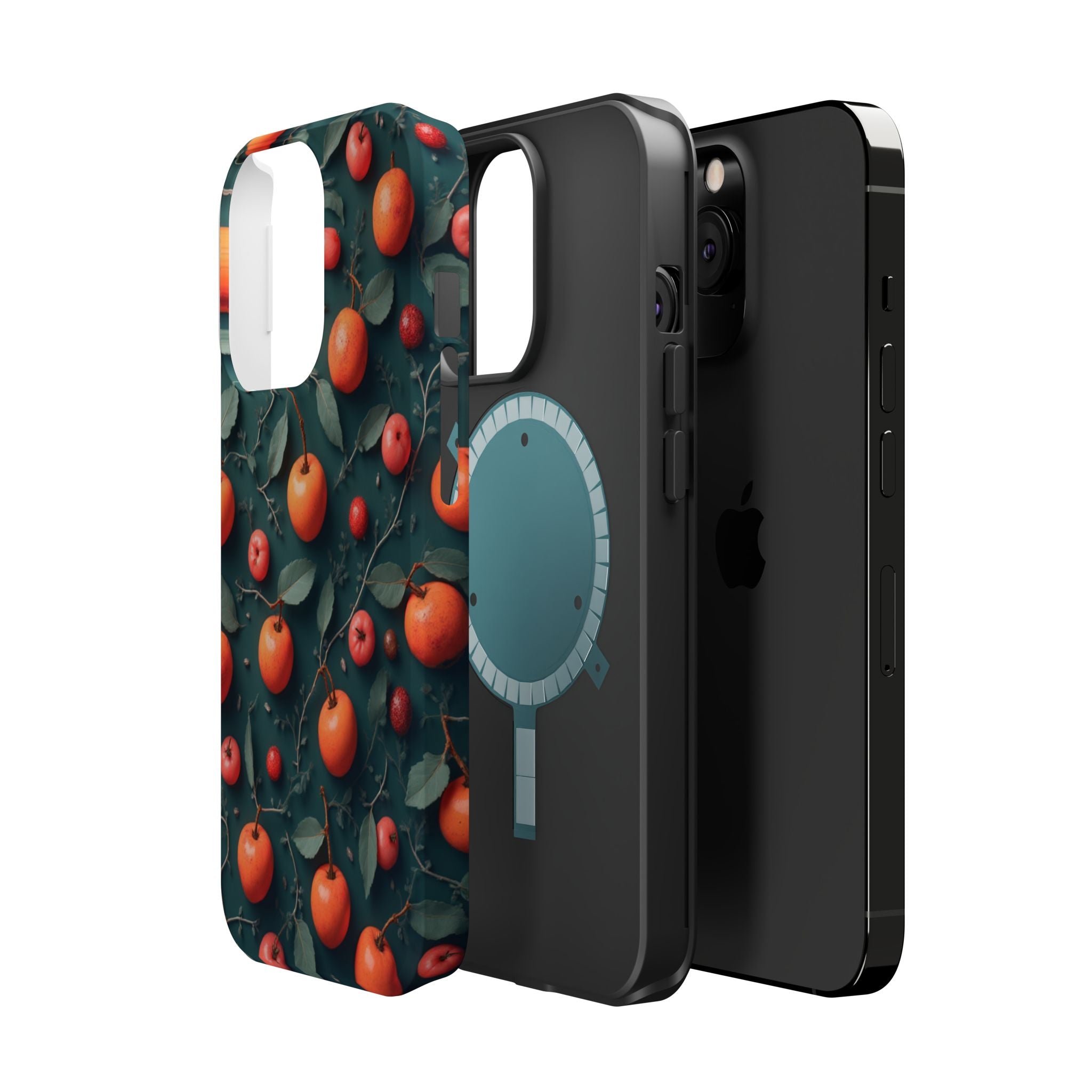 Phone Case – Orange Orchard Magnetic Impact‑Resistant Design