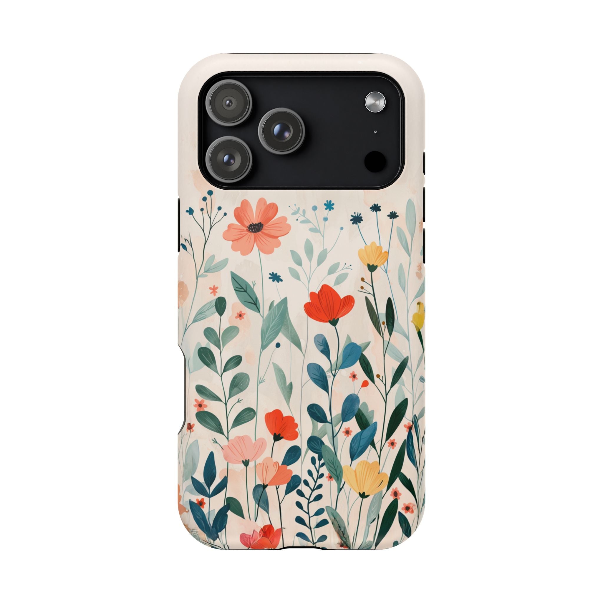 Floral Garden Magnetic Impact-Resistant Phone Case