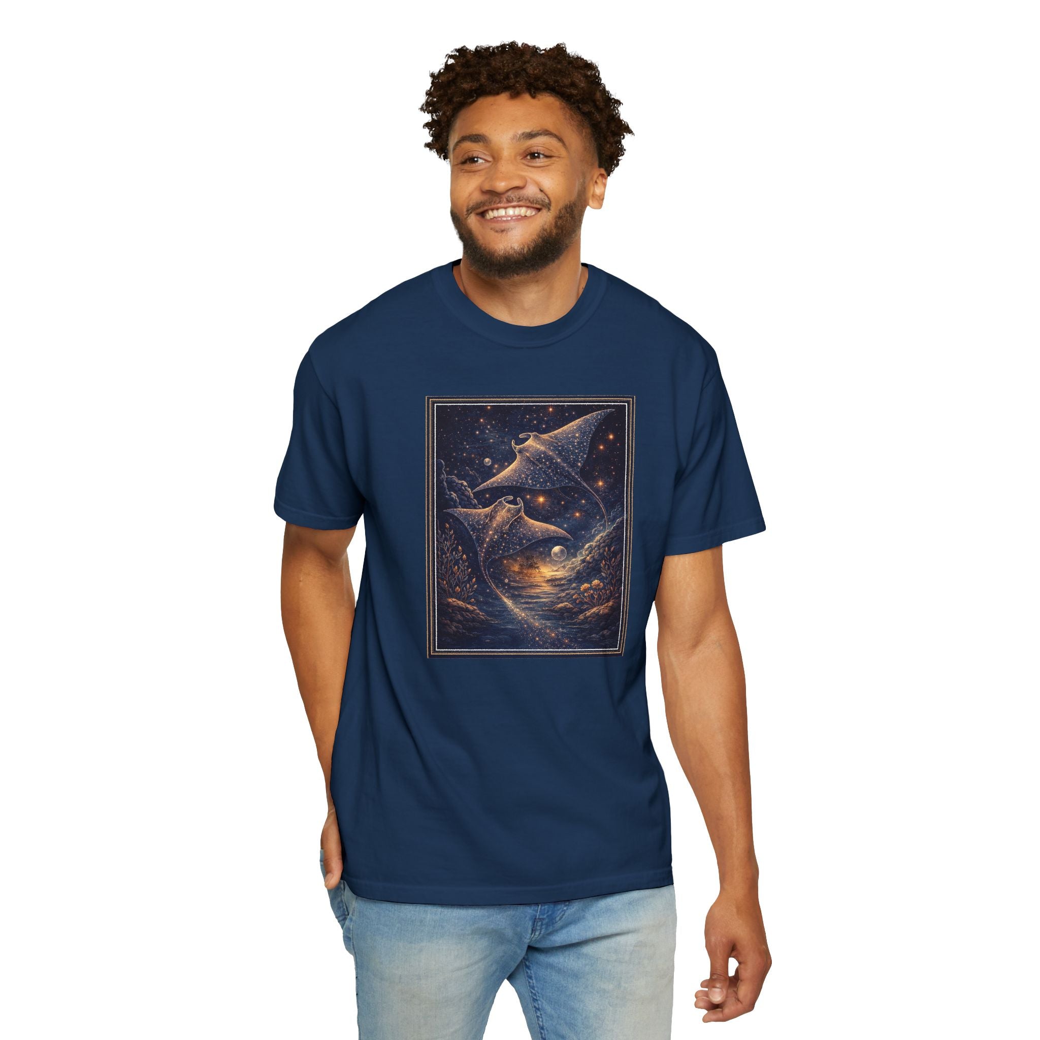 Dolphins T-Shirt — Ocean Night Tee