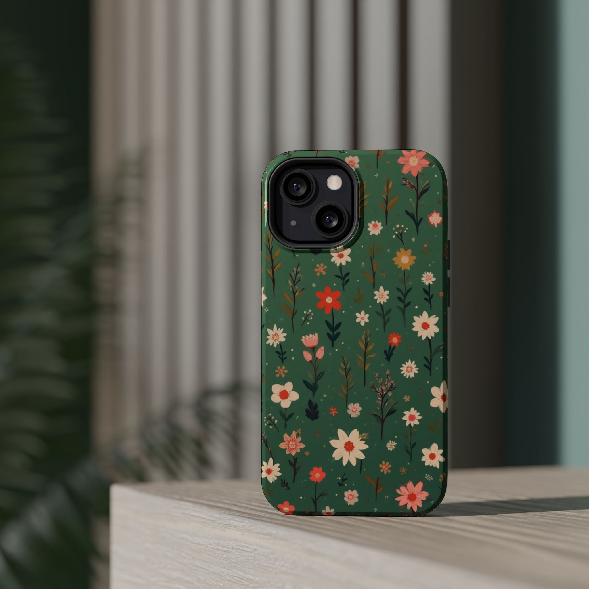 Floral Meadow Magnetic Impact-Resistant Phone Case