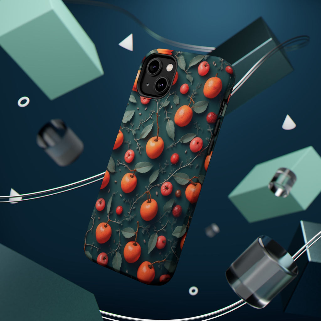 Phone Case – Orange Orchard Magnetic Impact‑Resistant Design
