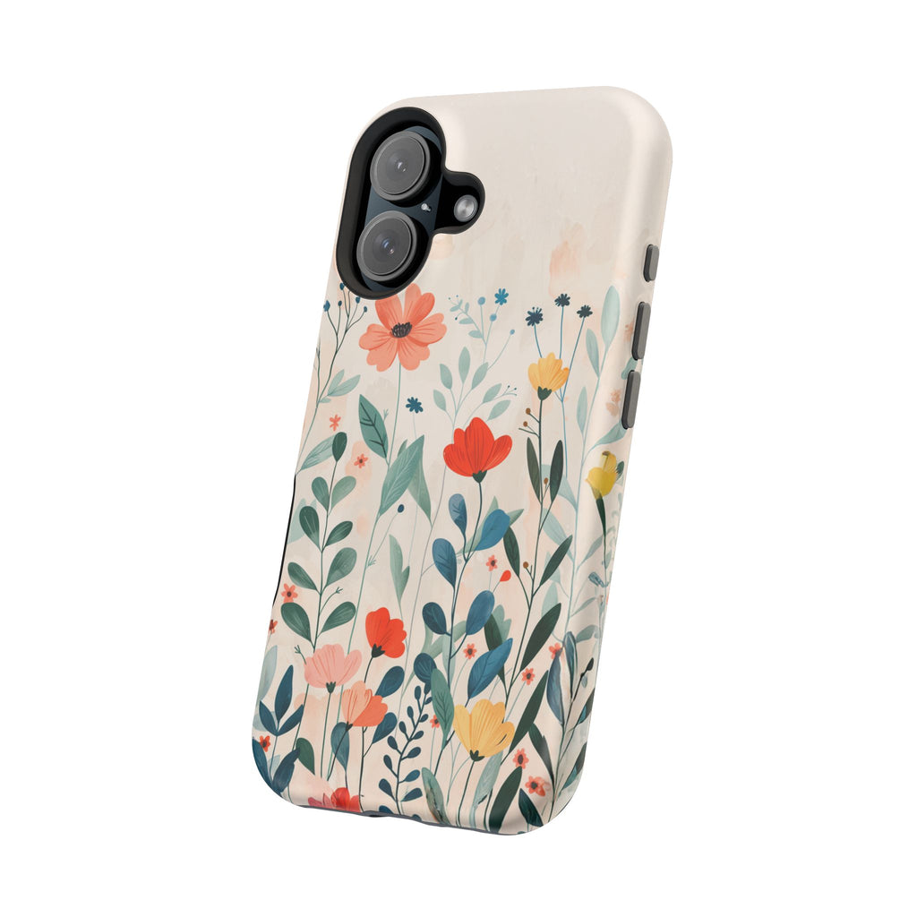 Floral Garden Magnetic Impact-Resistant Phone Case