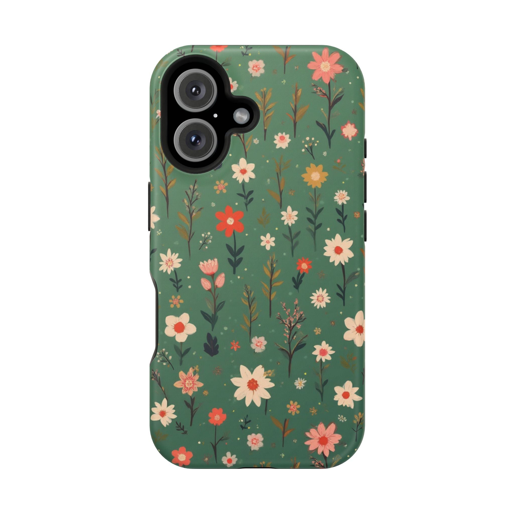 Floral Meadow Magnetic Impact-Resistant Phone Case