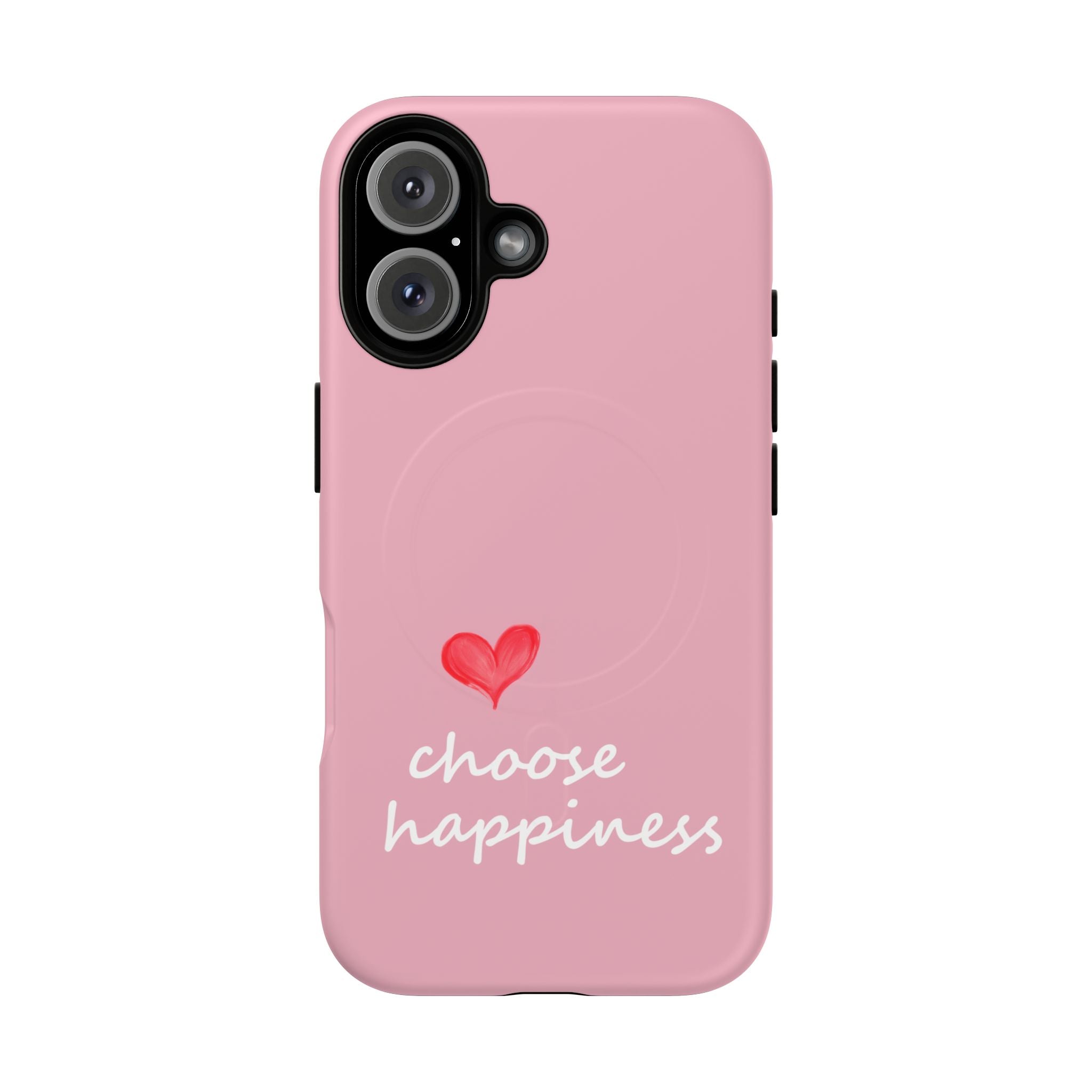 Soft Energy Tough Magnetic Phone Case — Protective Pink MagSafe-Compatible Case