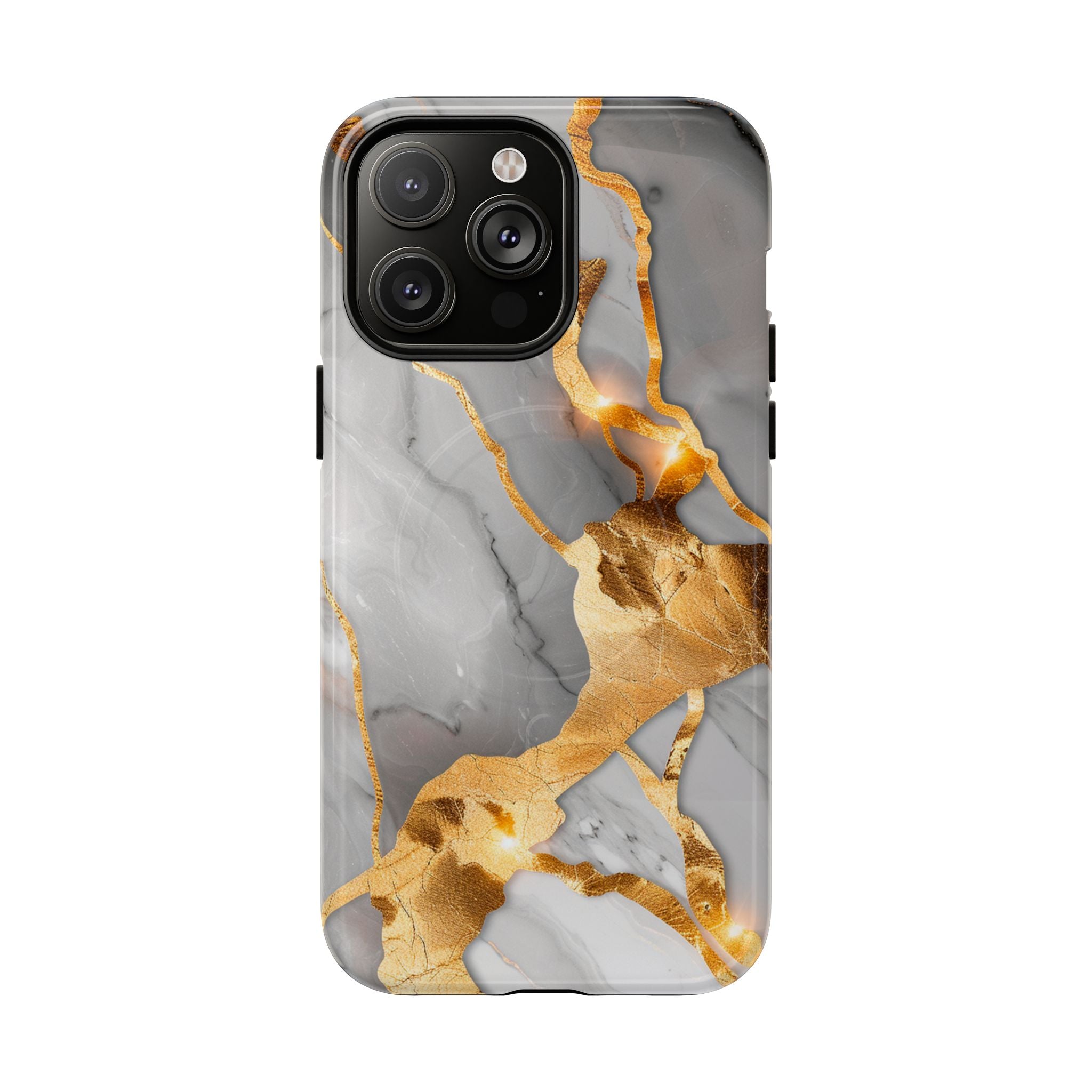 Marble Gold Vein Tough Magnetic Phone Case