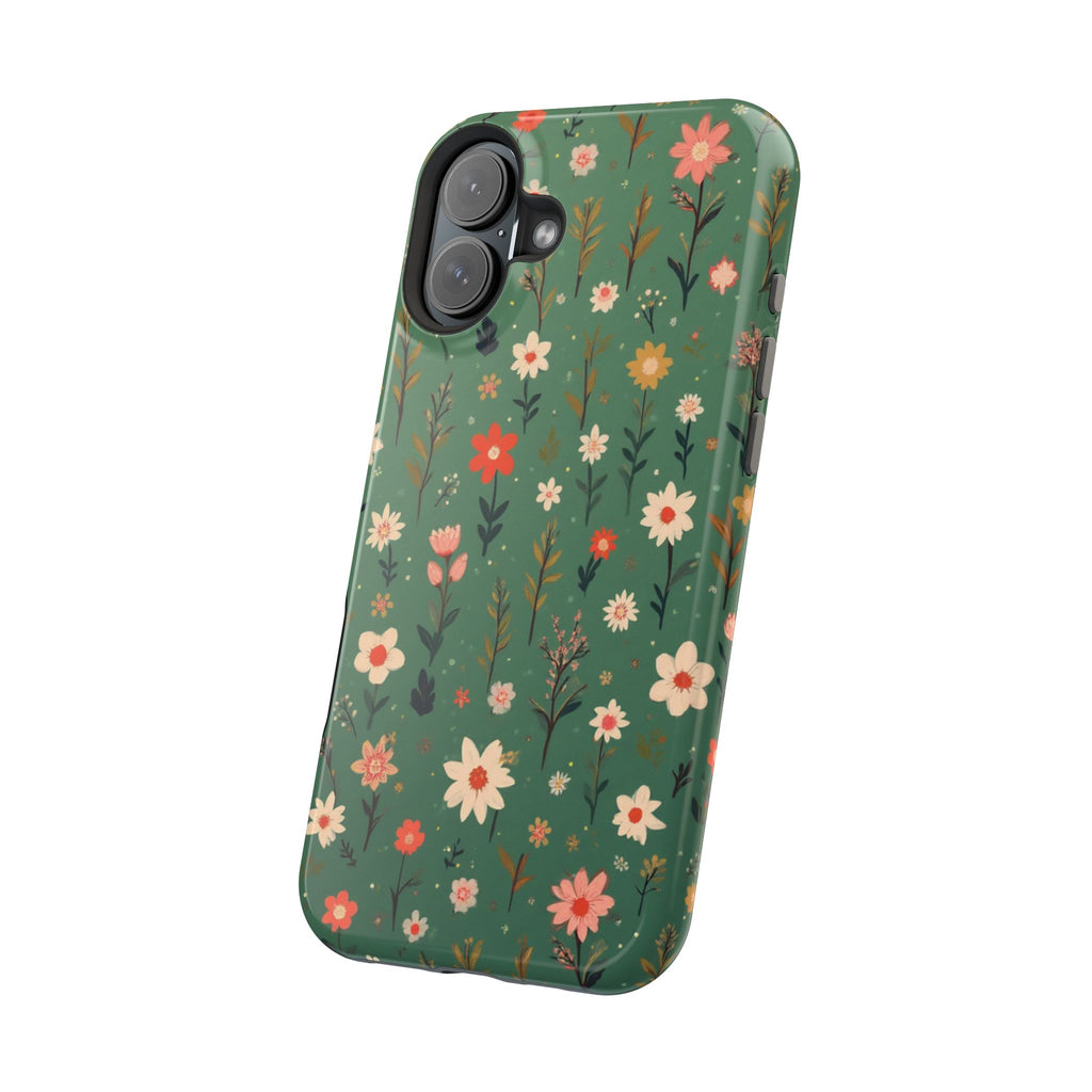 Floral Meadow Magnetic Impact-Resistant Phone Case