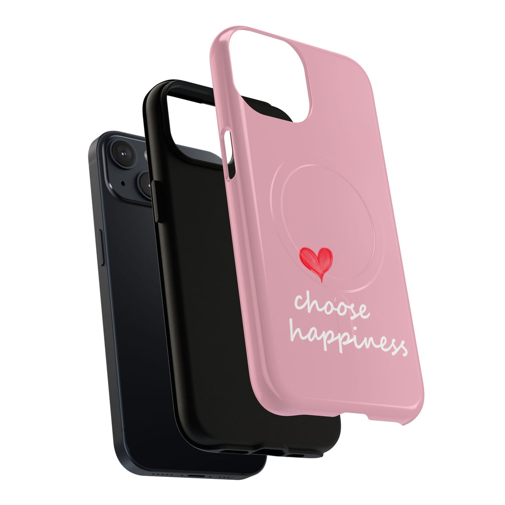 Soft Energy Tough Magnetic Phone Case — Protective Pink MagSafe-Compatible Case