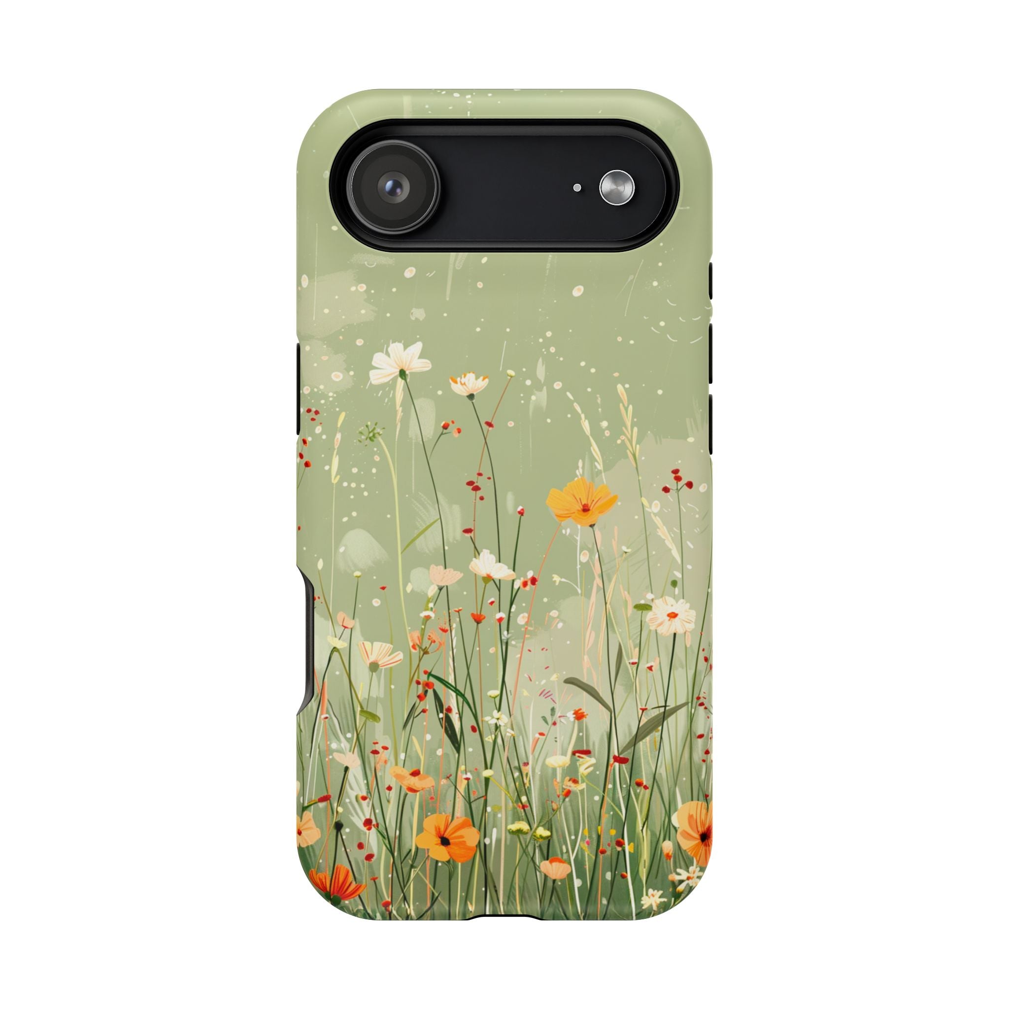 Floral Meadow Magnetic Impact-Resistant Phone Case