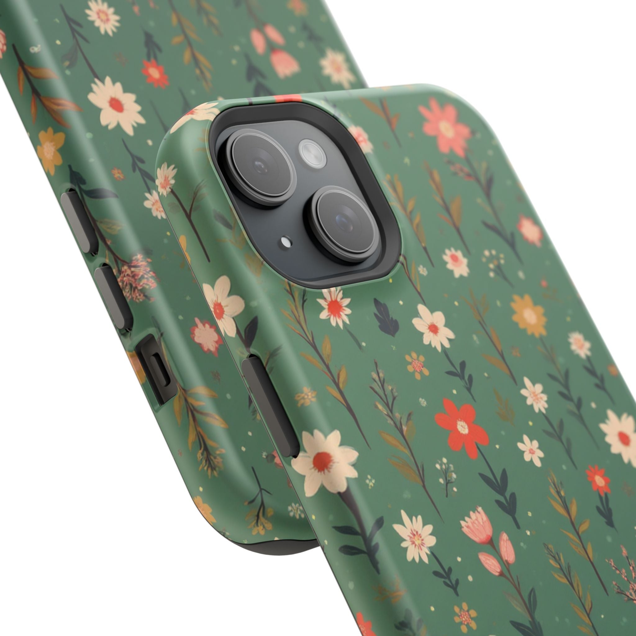 Floral Meadow Magnetic Impact-Resistant Phone Case