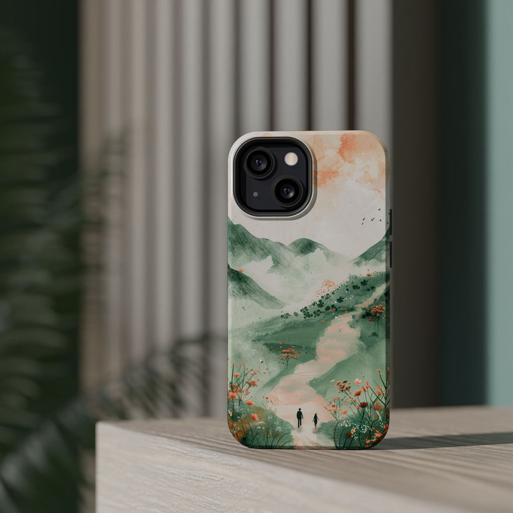 Misty Mountain Landscape