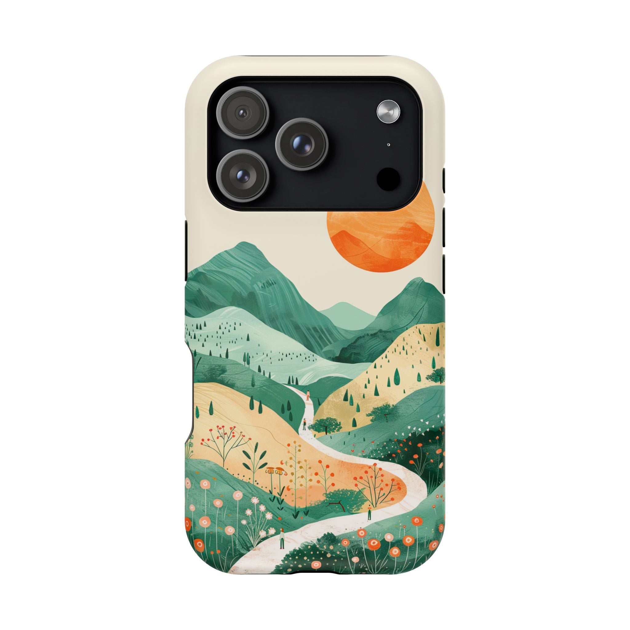 Sunrise Mountain Landscape