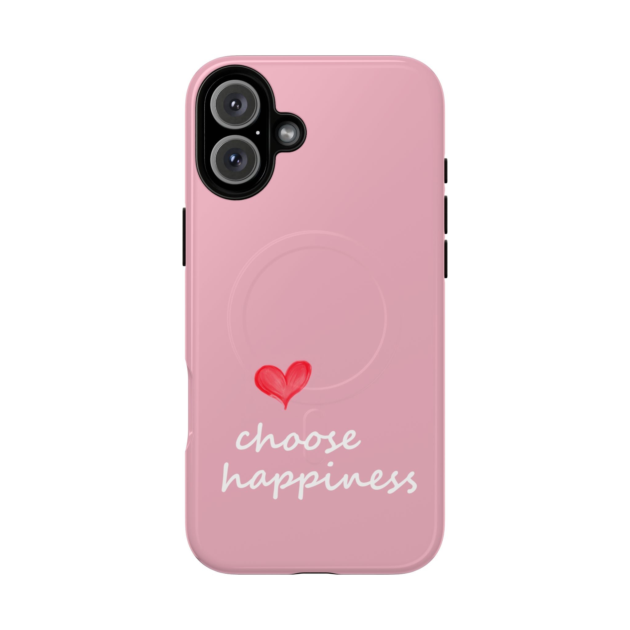Soft Energy Tough Magnetic Phone Case — Protective Pink MagSafe-Compatible Case