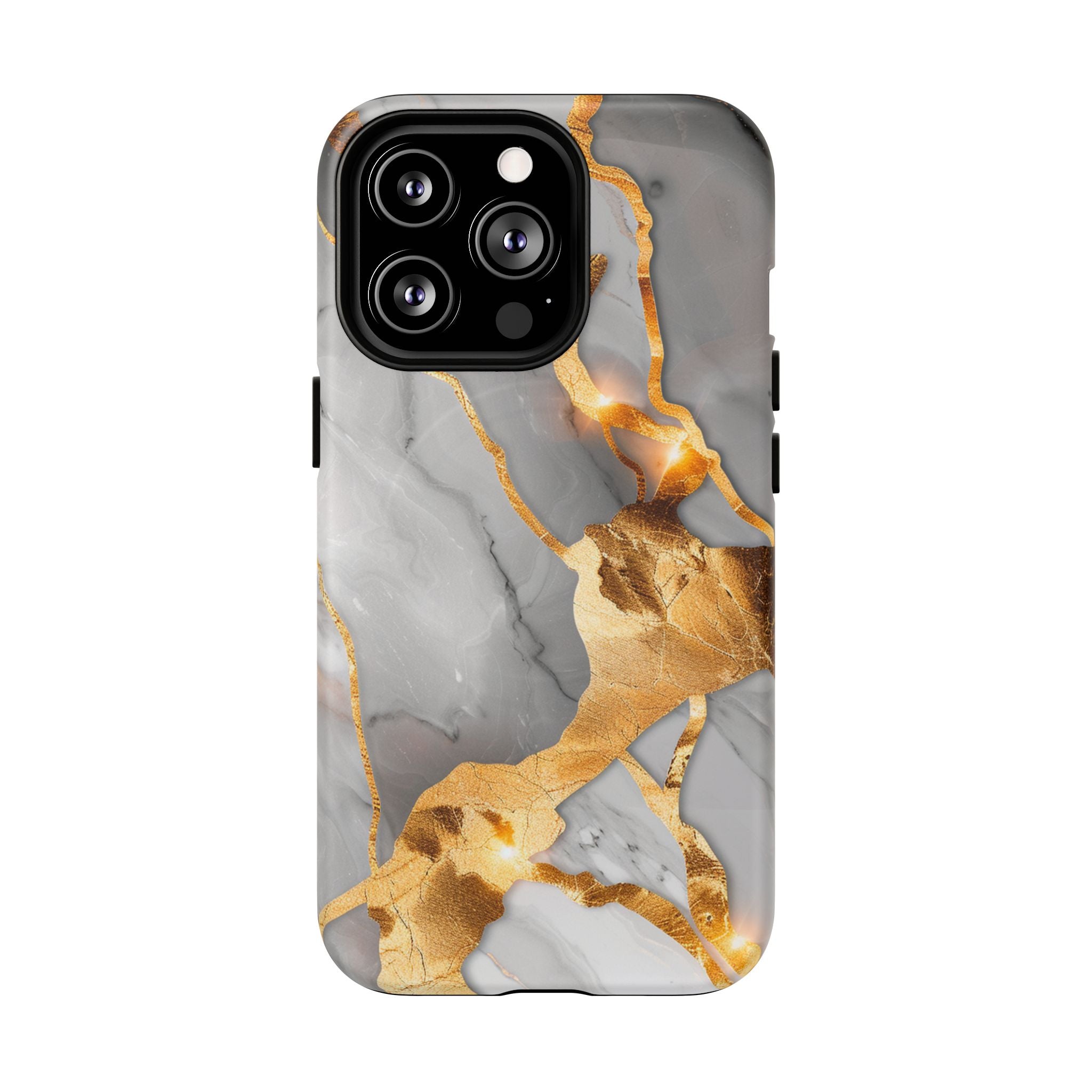 Marble Gold Vein Tough Magnetic Phone Case