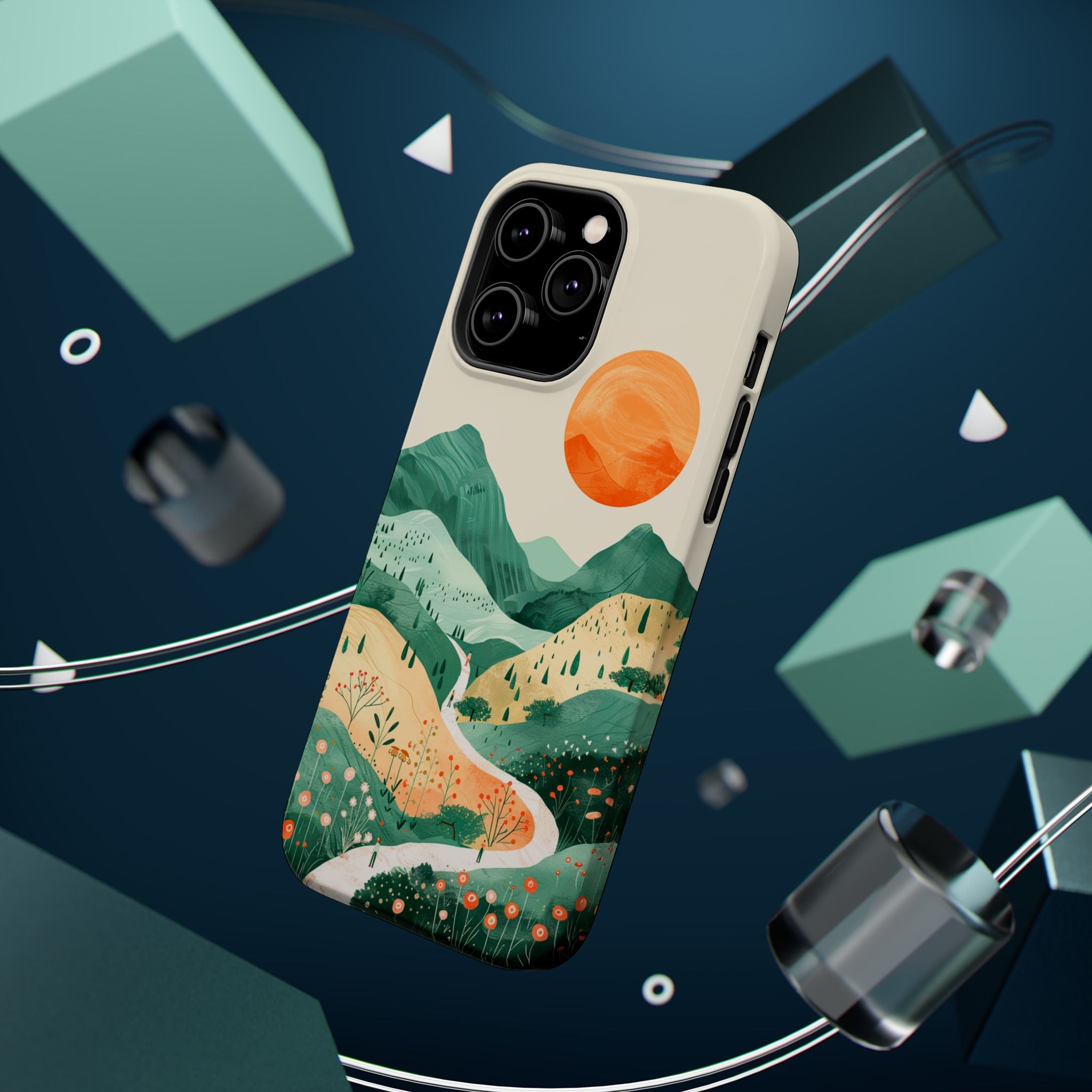 Sunrise Mountain Landscape