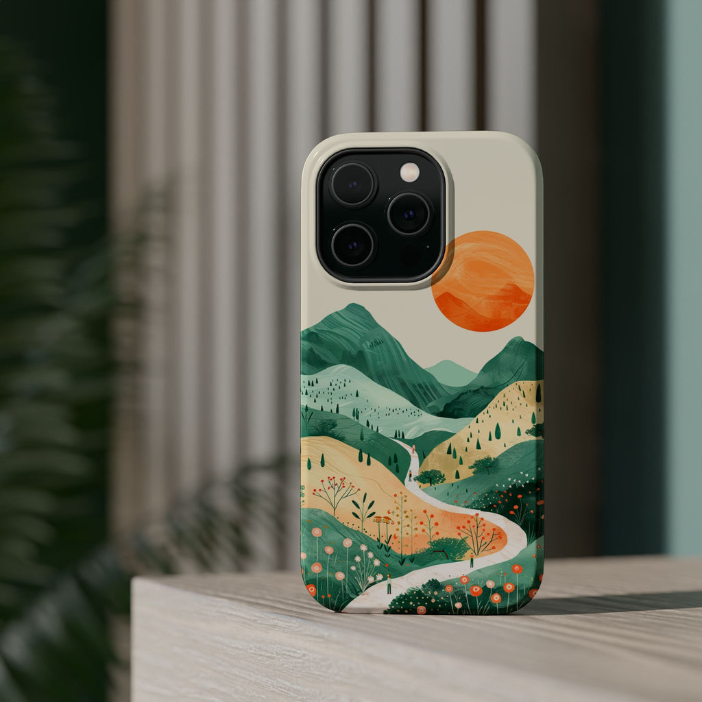 Sunrise Mountain Landscape